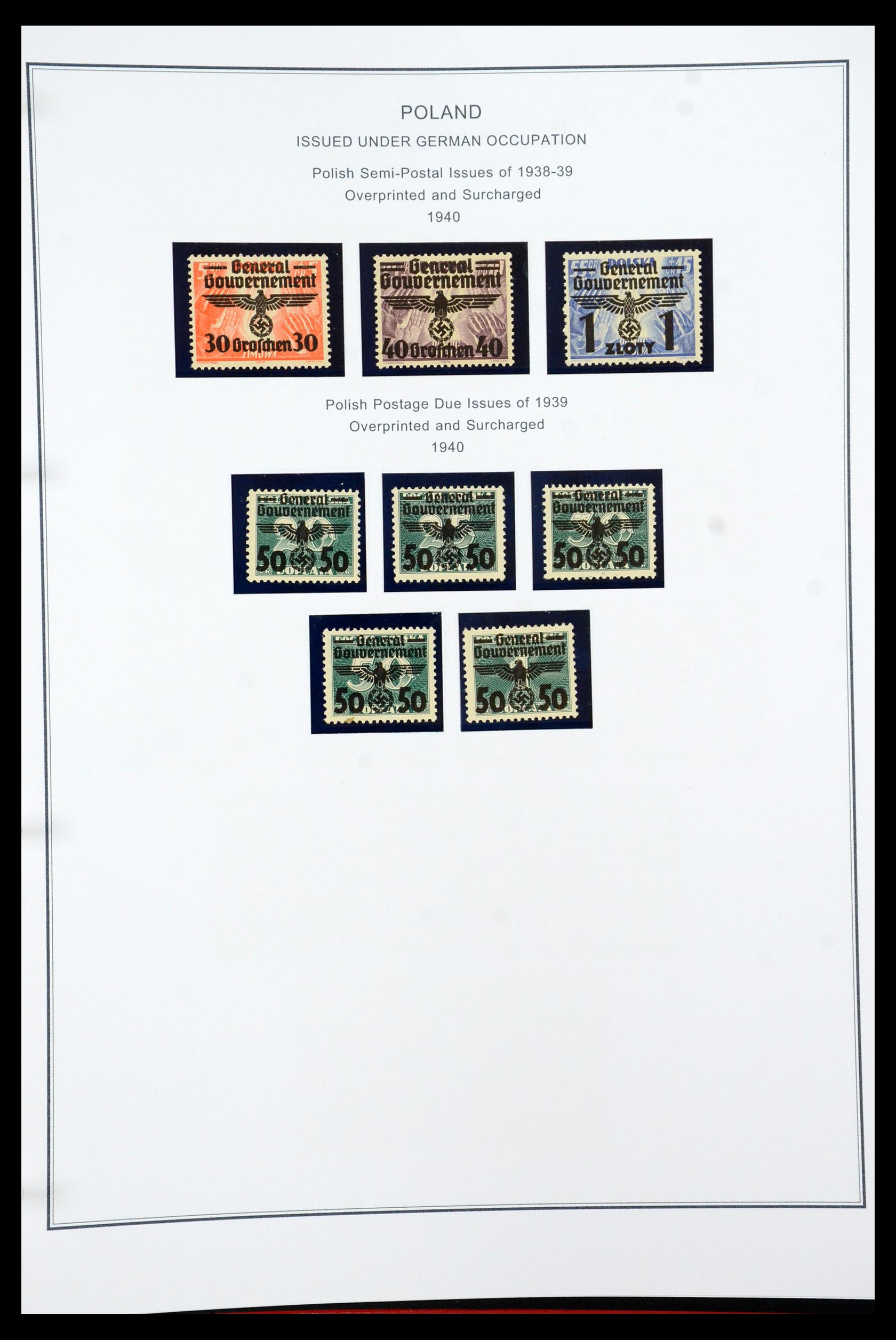 35906 036 - Postzegelverzameling 35906 Polen 1918-1995.