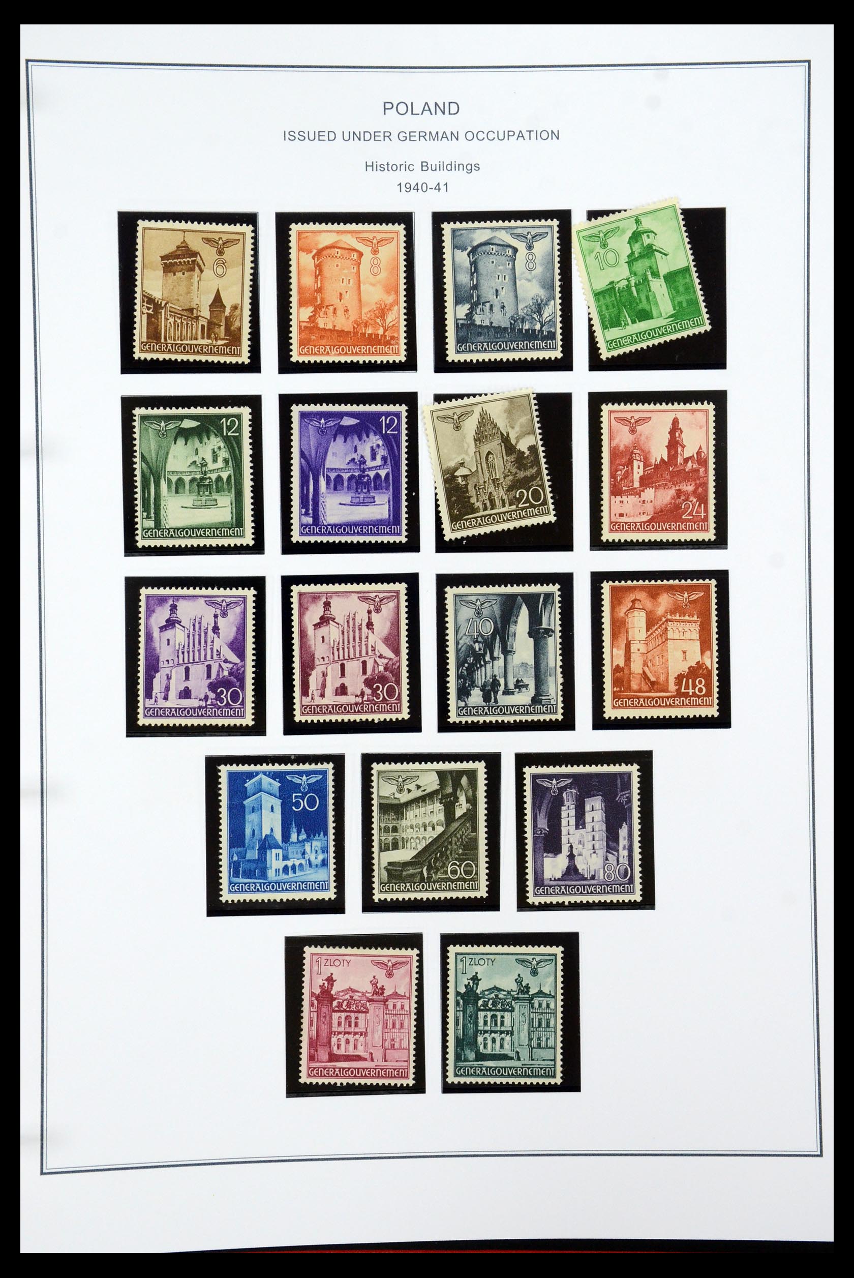 35906 037 - Postzegelverzameling 35906 Polen 1918-1995.