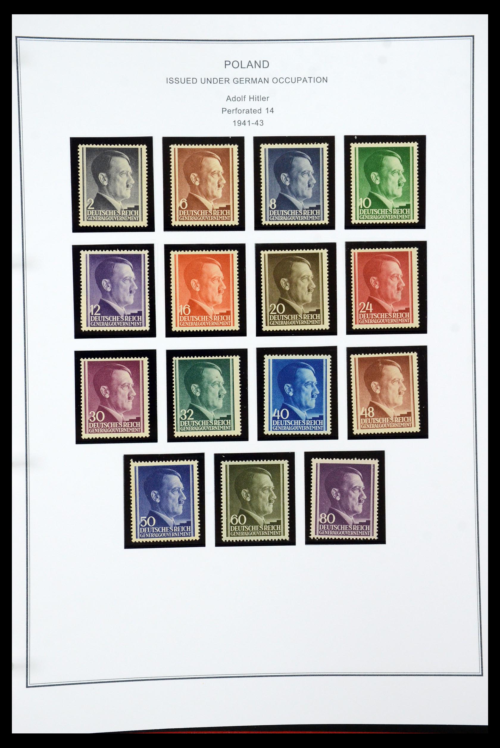35906 039 - Postzegelverzameling 35906 Polen 1918-1995.