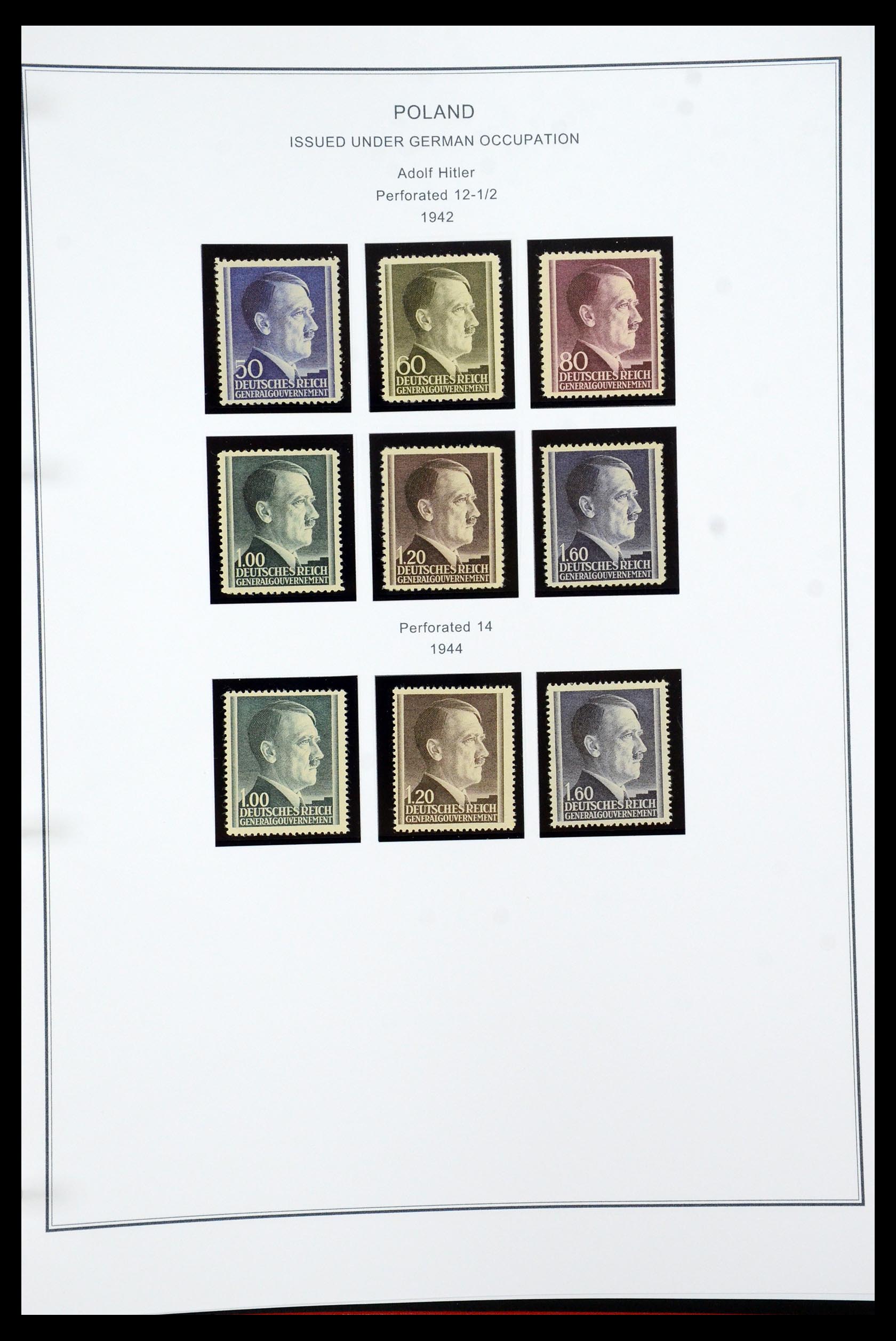 35906 040 - Postzegelverzameling 35906 Polen 1918-1995.
