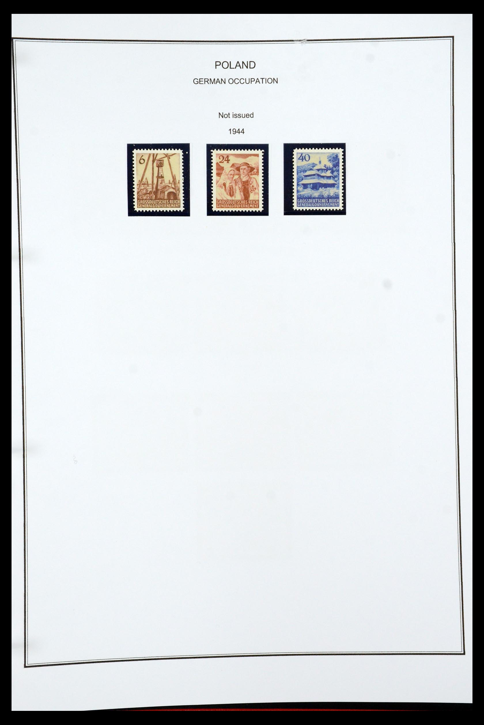 35906 041 - Postzegelverzameling 35906 Polen 1918-1995.