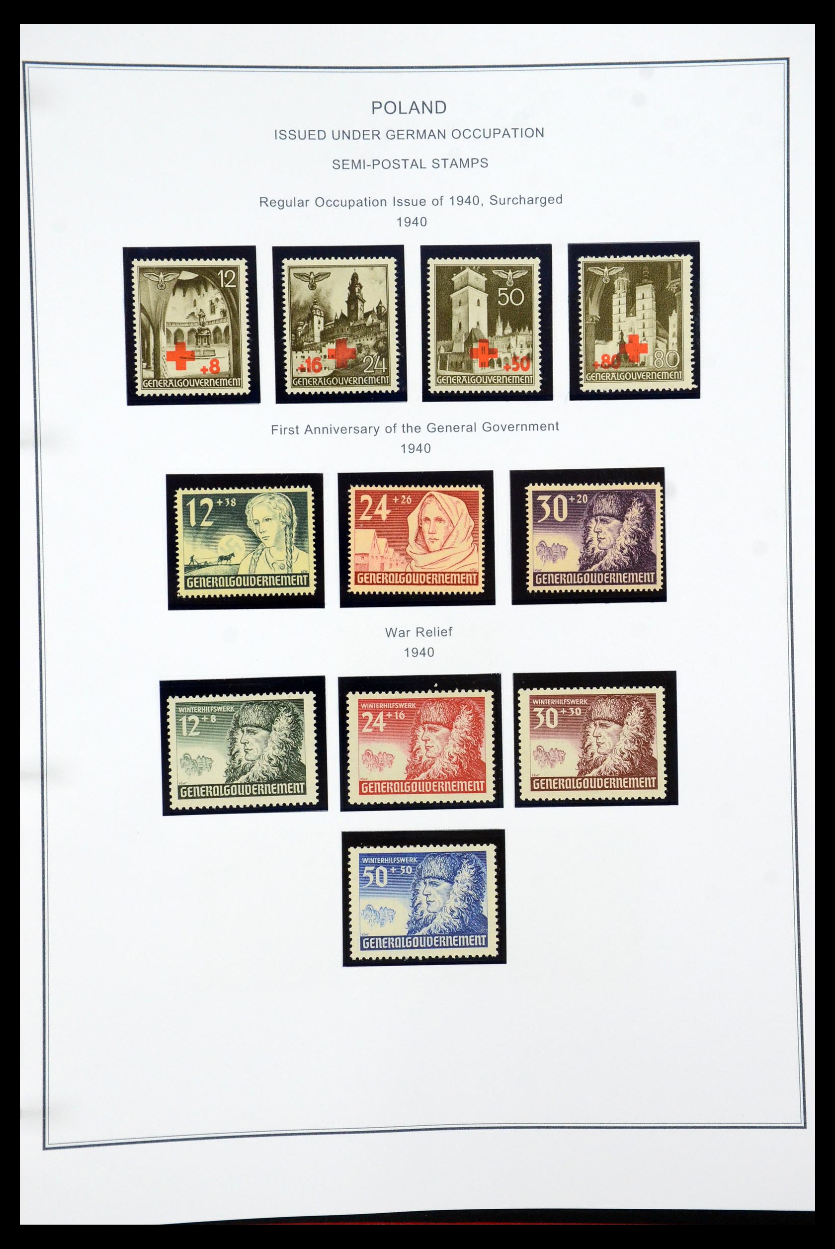 35906 042 - Postzegelverzameling 35906 Polen 1918-1995.