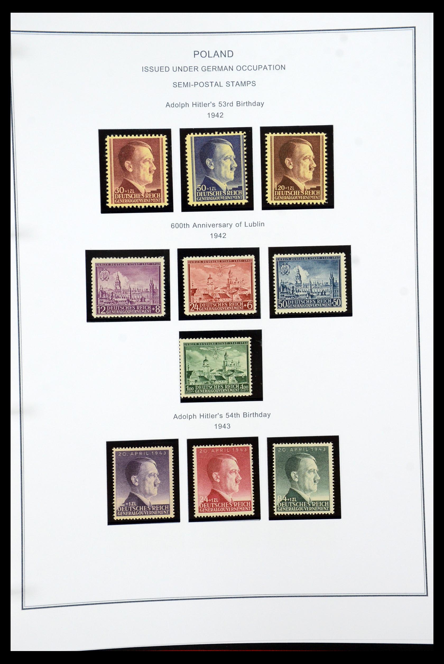 35906 043 - Postzegelverzameling 35906 Polen 1918-1995.