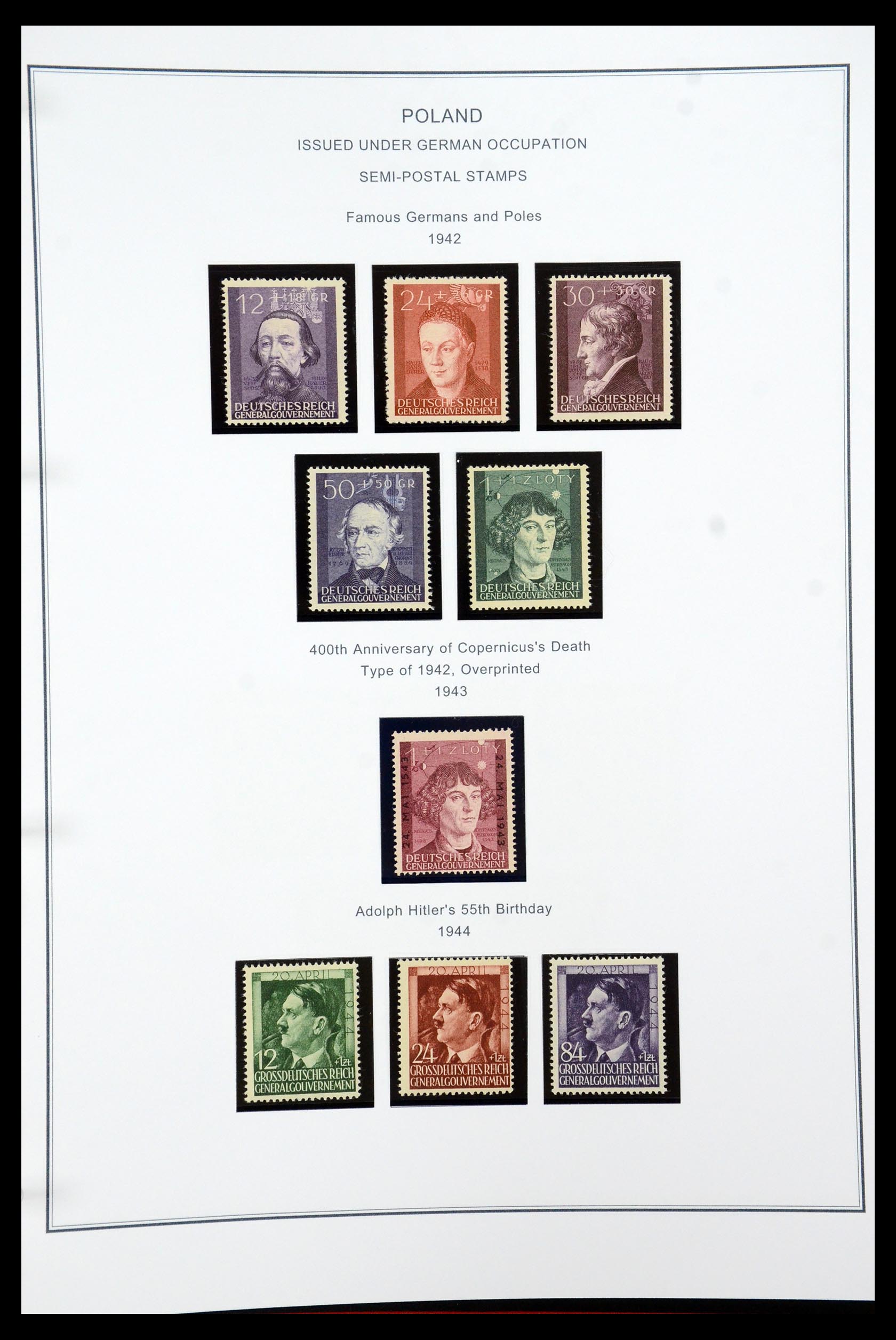 35906 044 - Postzegelverzameling 35906 Polen 1918-1995.