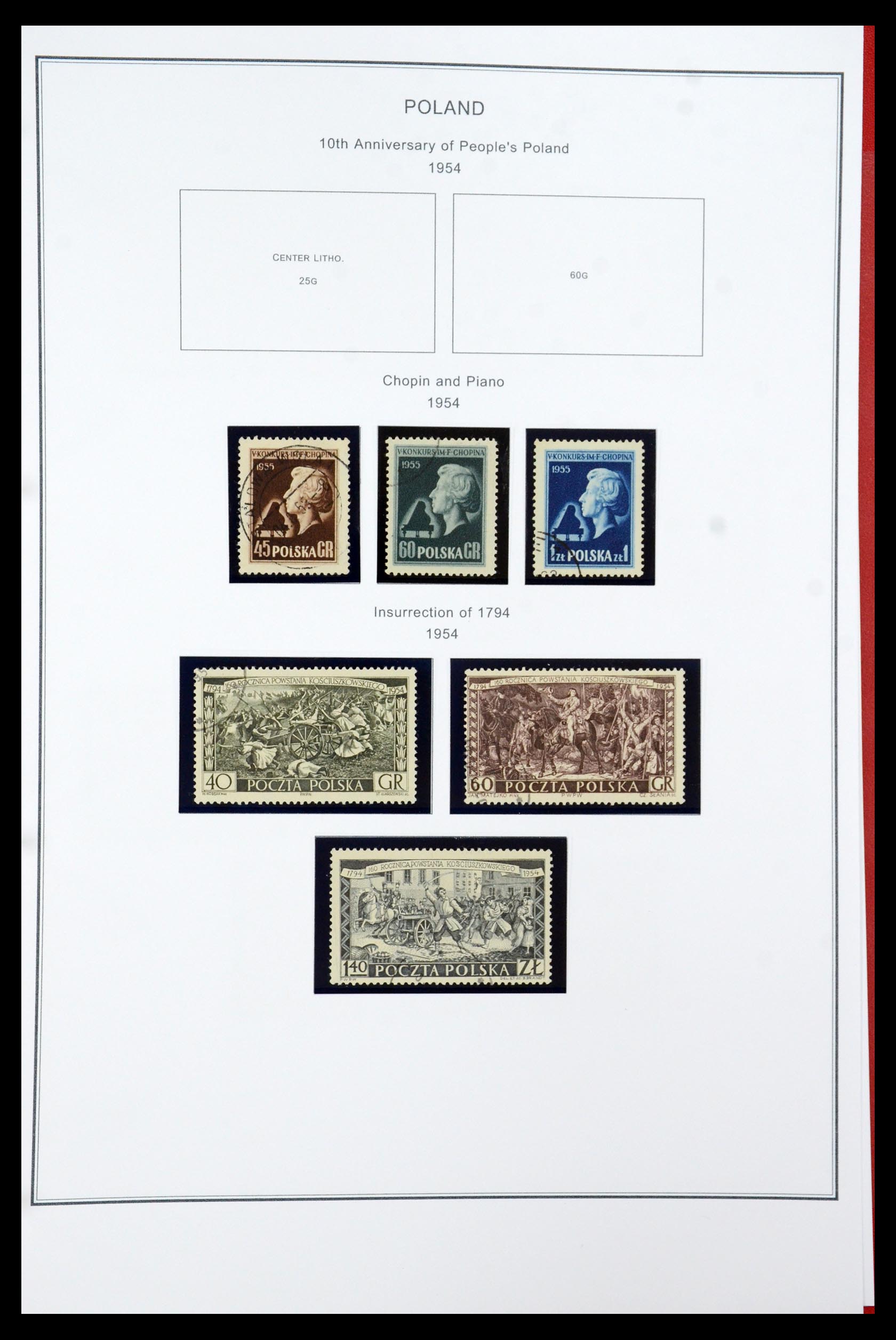 35906 083 - Postzegelverzameling 35906 Polen 1918-1995.