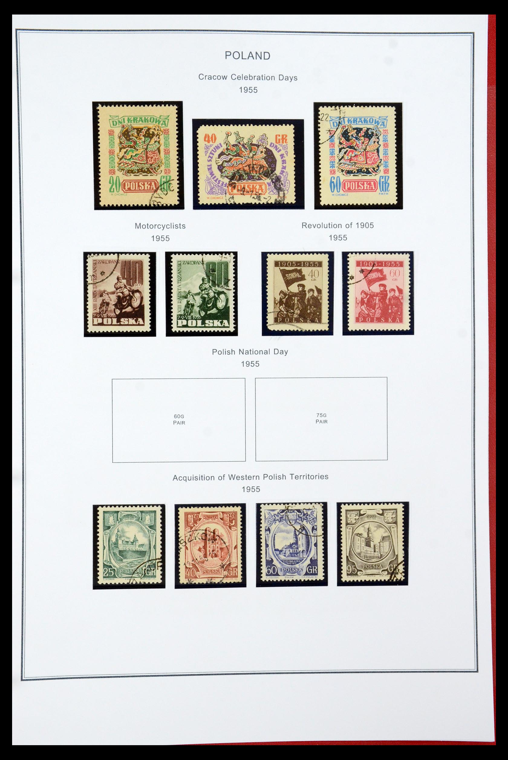 35906 086 - Postzegelverzameling 35906 Polen 1918-1995.