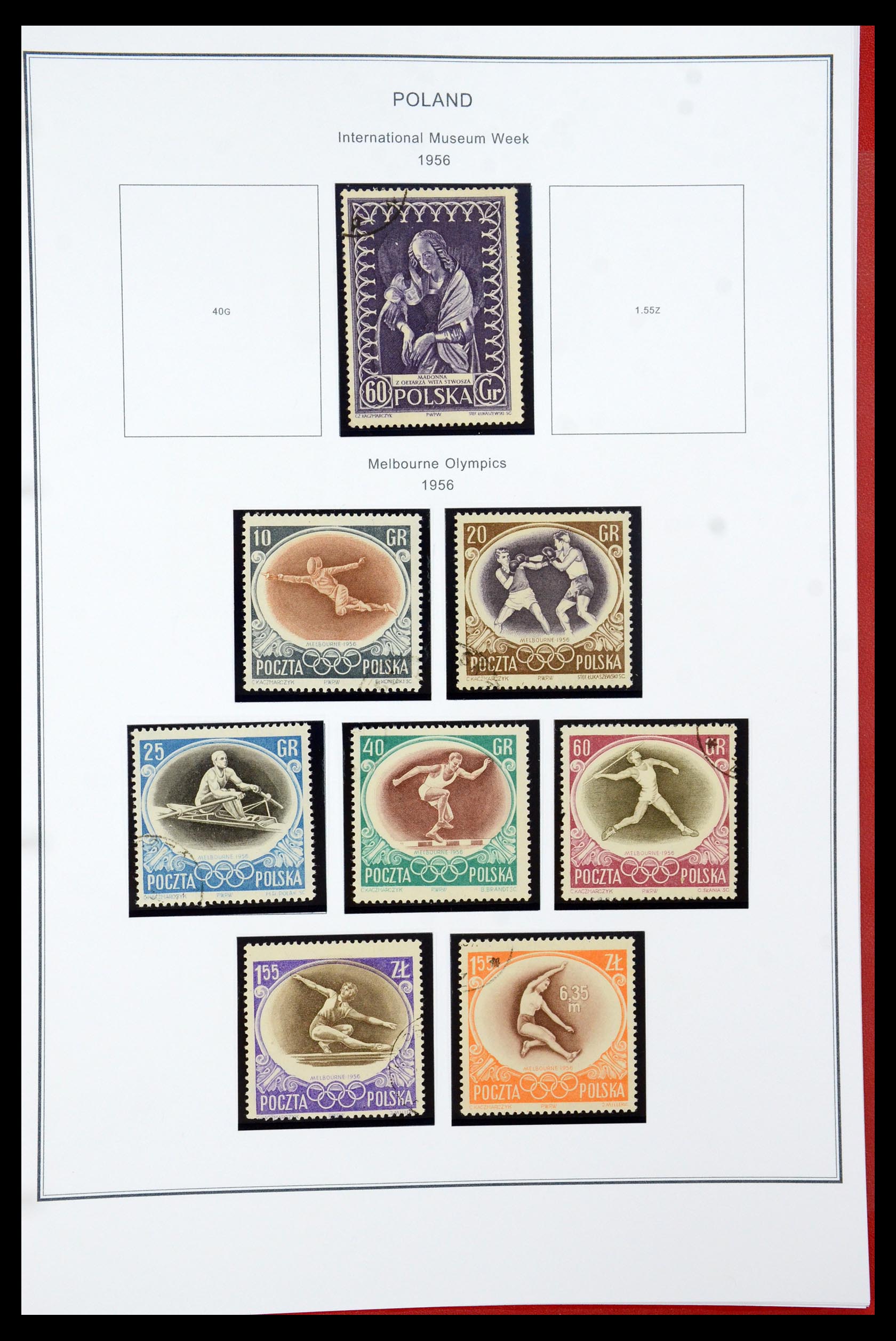 35906 090 - Postzegelverzameling 35906 Polen 1918-1995.