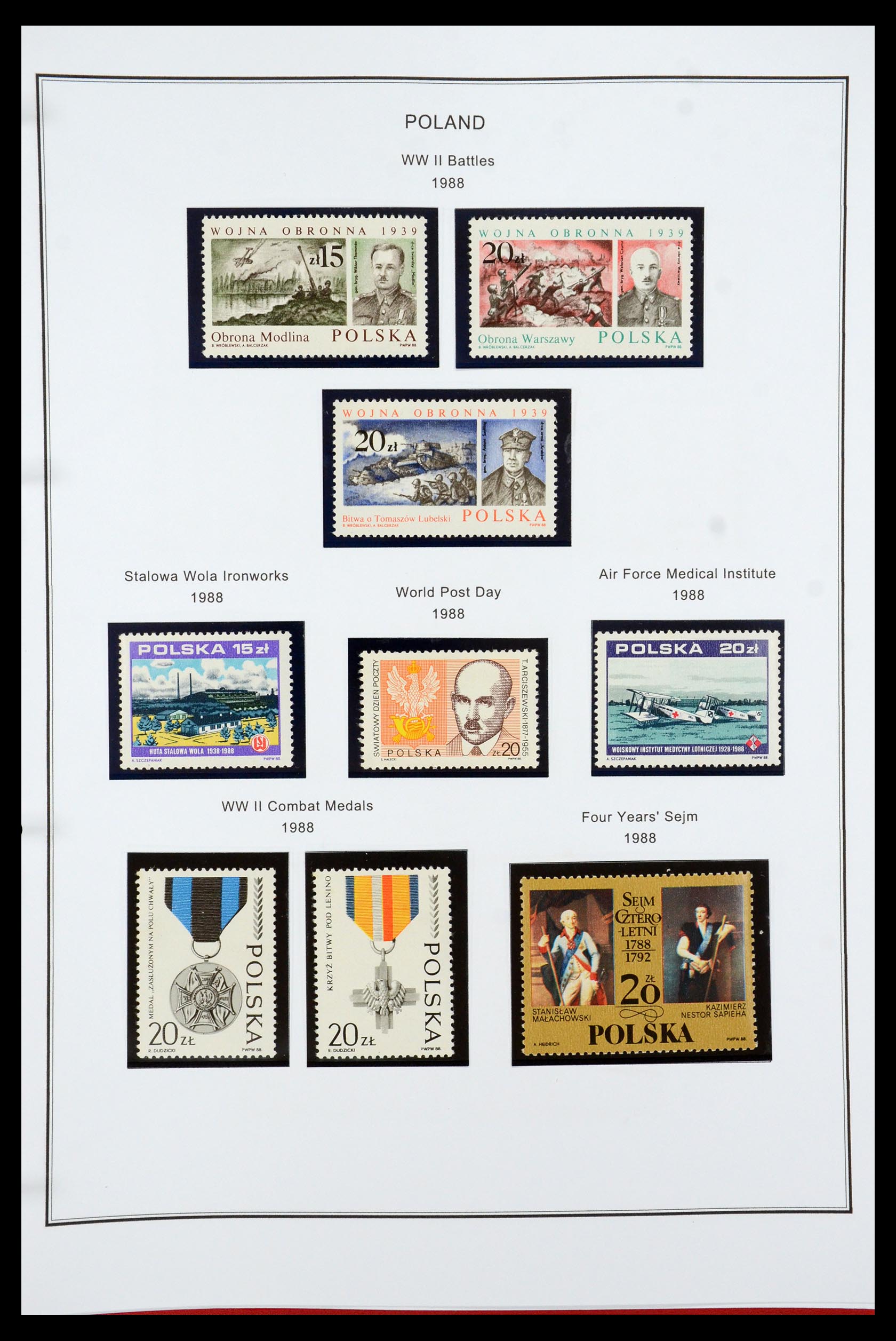 35906 349 - Stamp Collection 35906 Poland 1918-1995.