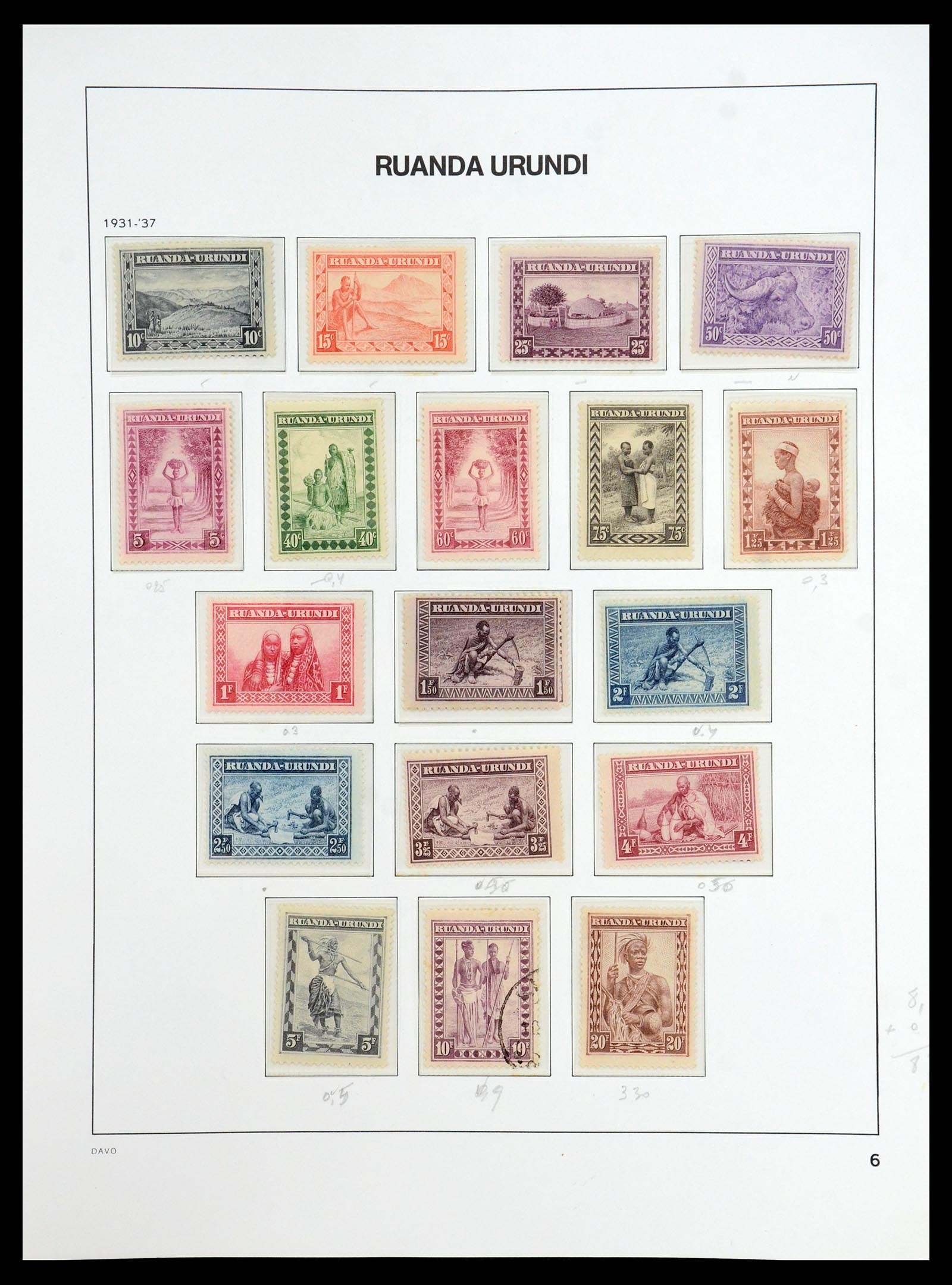 35907 037 - Postzegelverzameling 35907 Belgisch Congo 1887-1962.