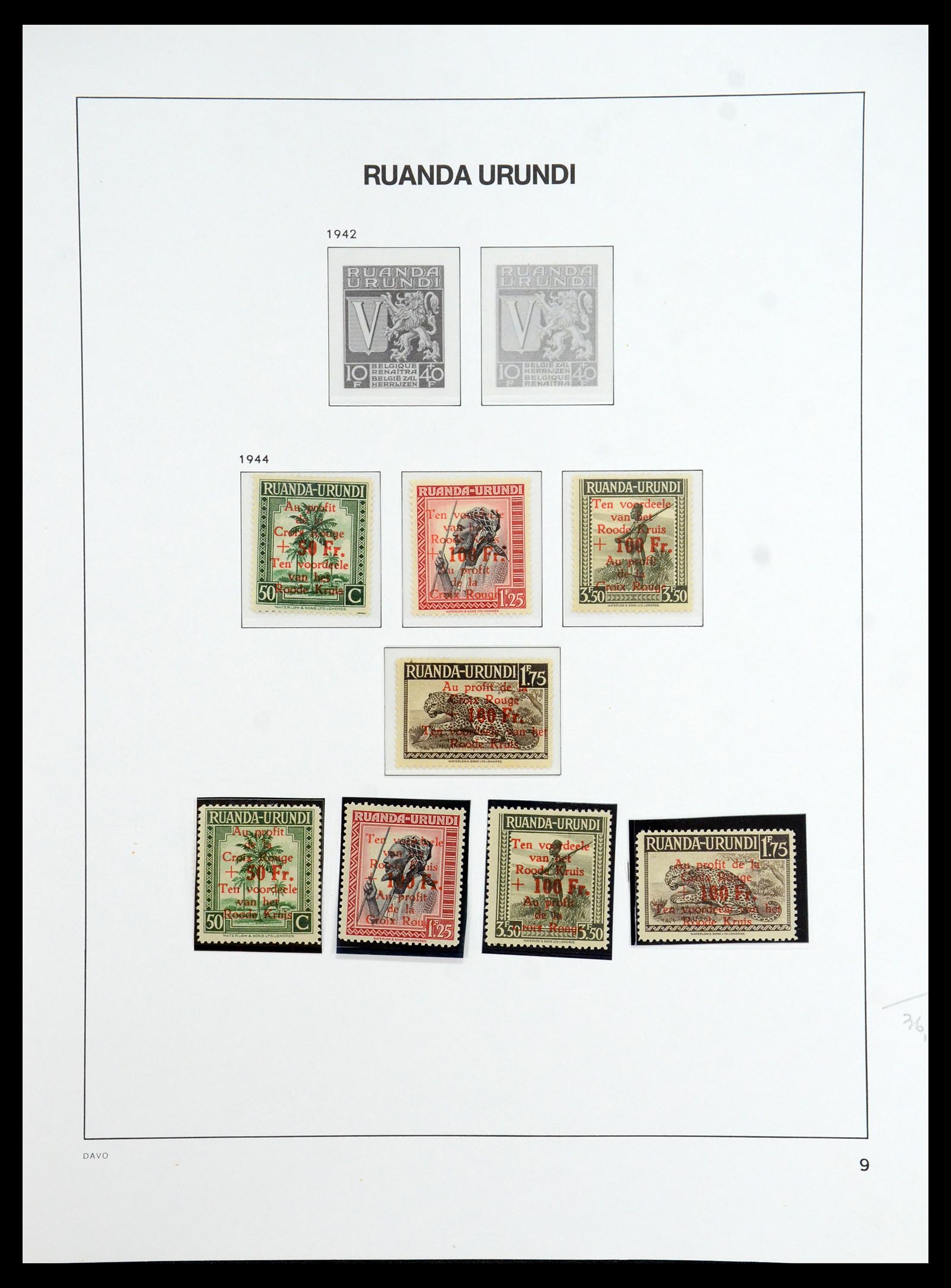 35907 040 - Postzegelverzameling 35907 Belgisch Congo 1887-1962.