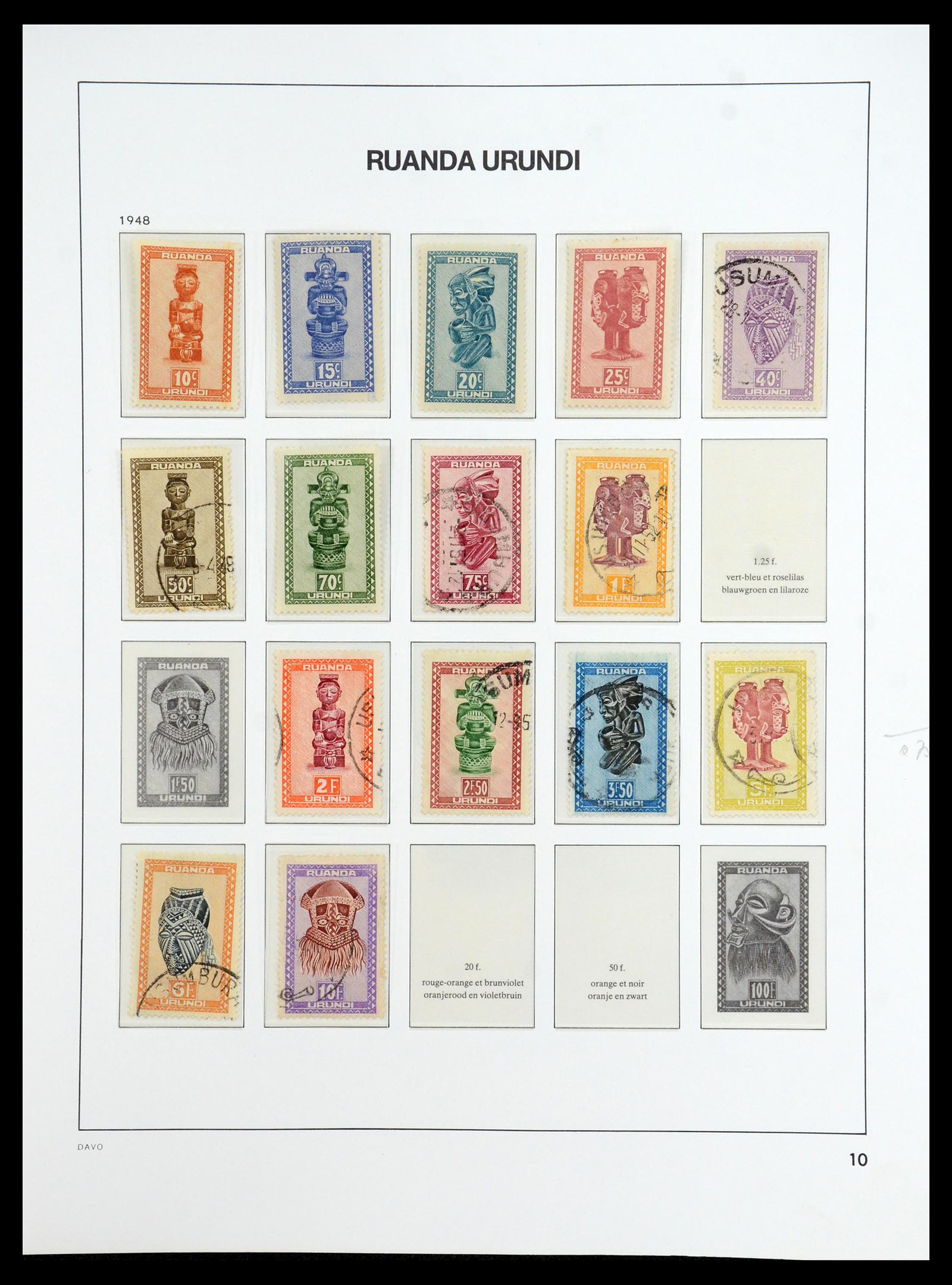 35907 041 - Postzegelverzameling 35907 Belgisch Congo 1887-1962.