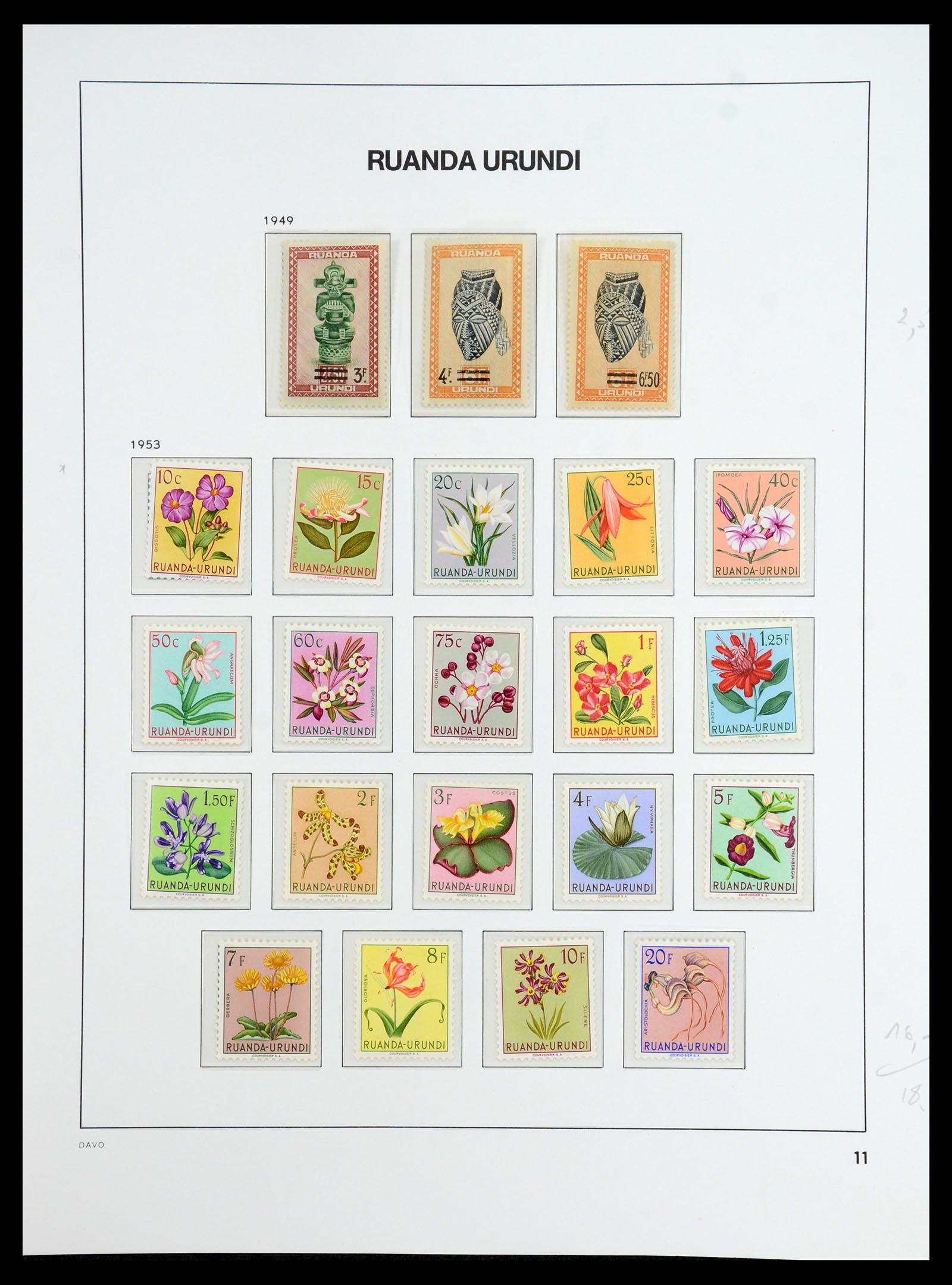 35907 042 - Postzegelverzameling 35907 Belgisch Congo 1887-1962.