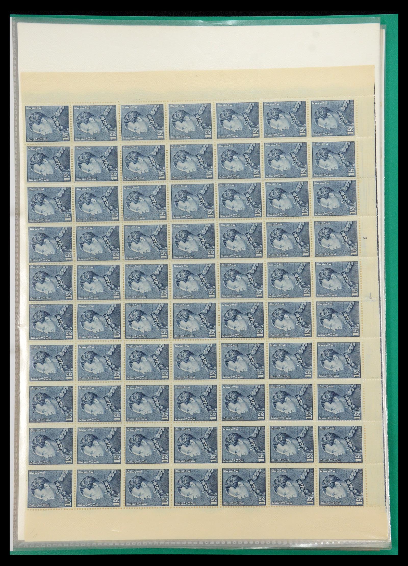 35908 001 - Stamp Collection 35908 Belgium 1936-1951.
