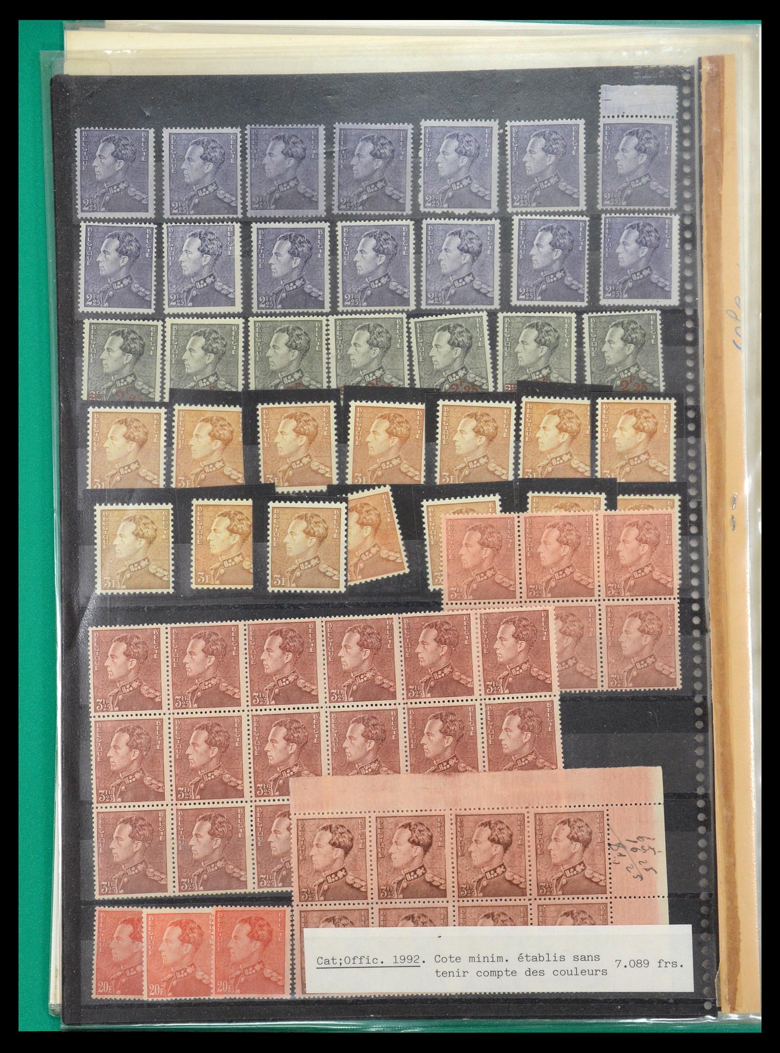 35908 006 - Stamp Collection 35908 Belgium 1936-1951.