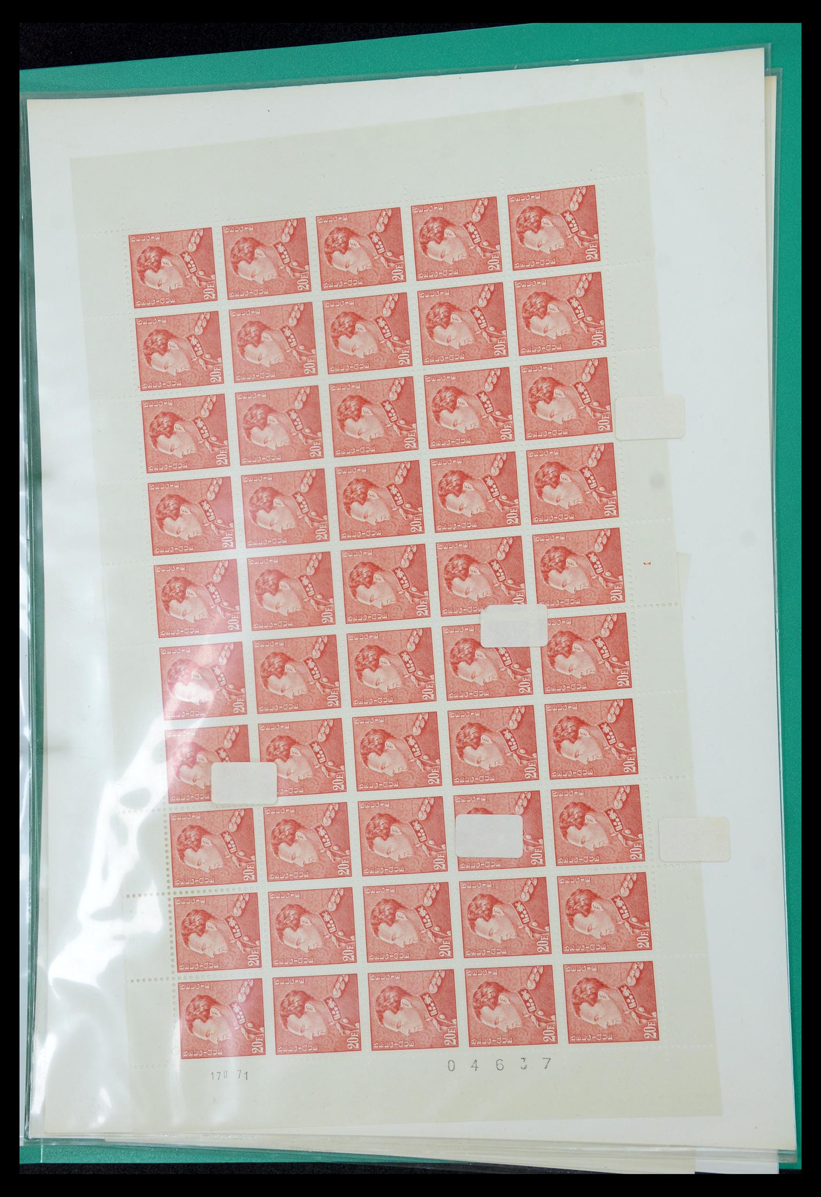 35908 007 - Postzegelverzameling 35908 België 1936-1951.