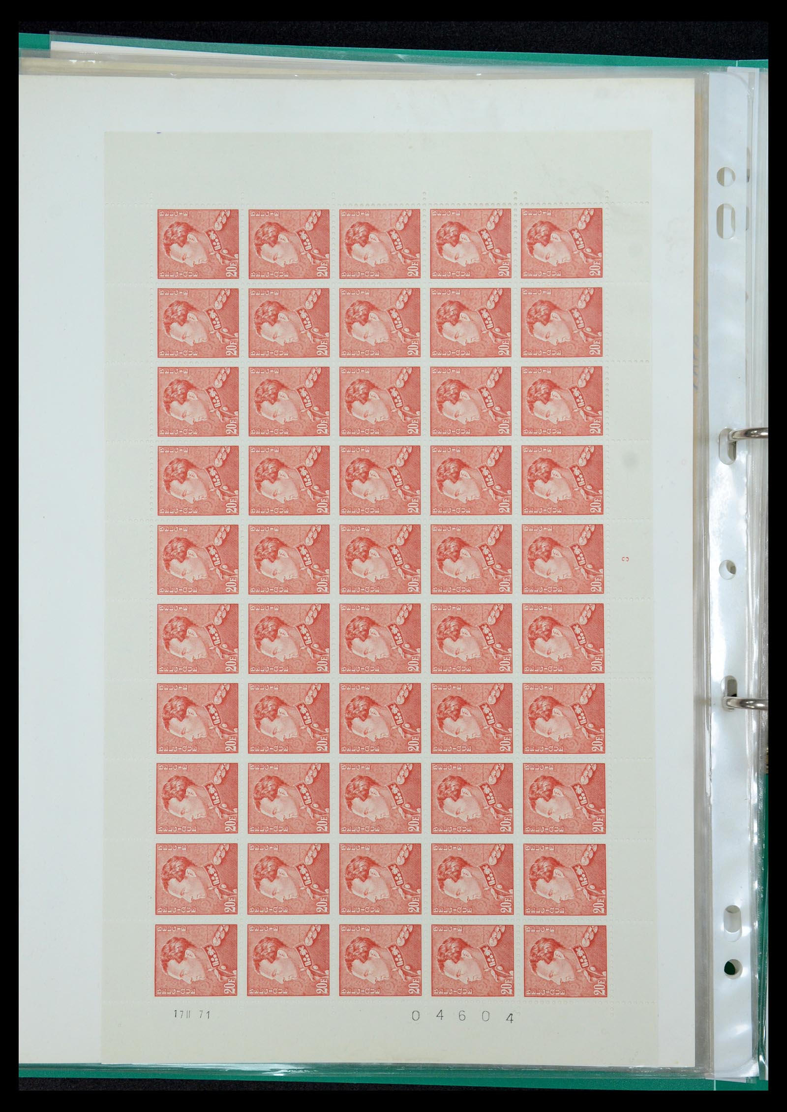 35908 008 - Postzegelverzameling 35908 België 1936-1951.