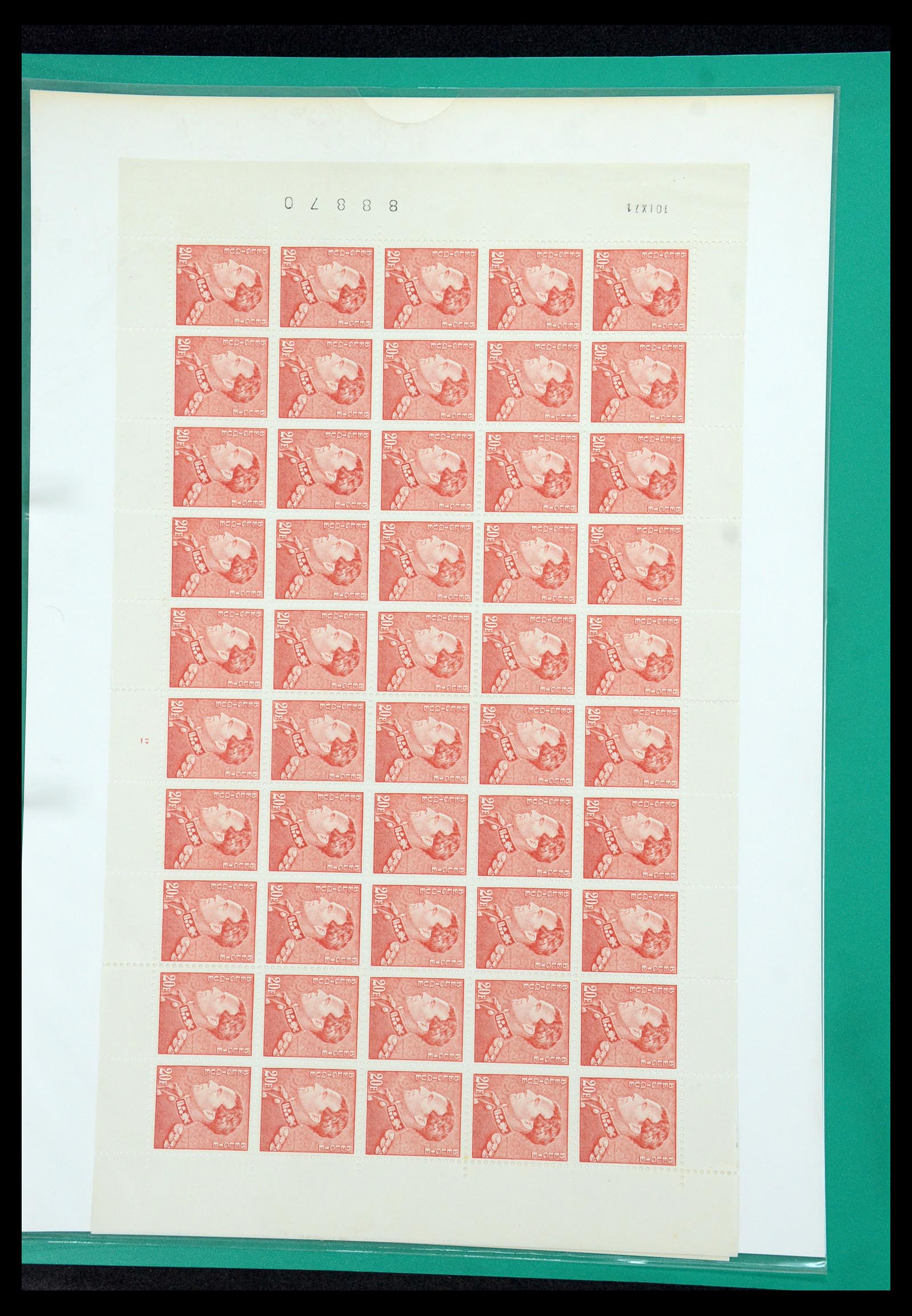 35908 009 - Stamp Collection 35908 Belgium 1936-1951.