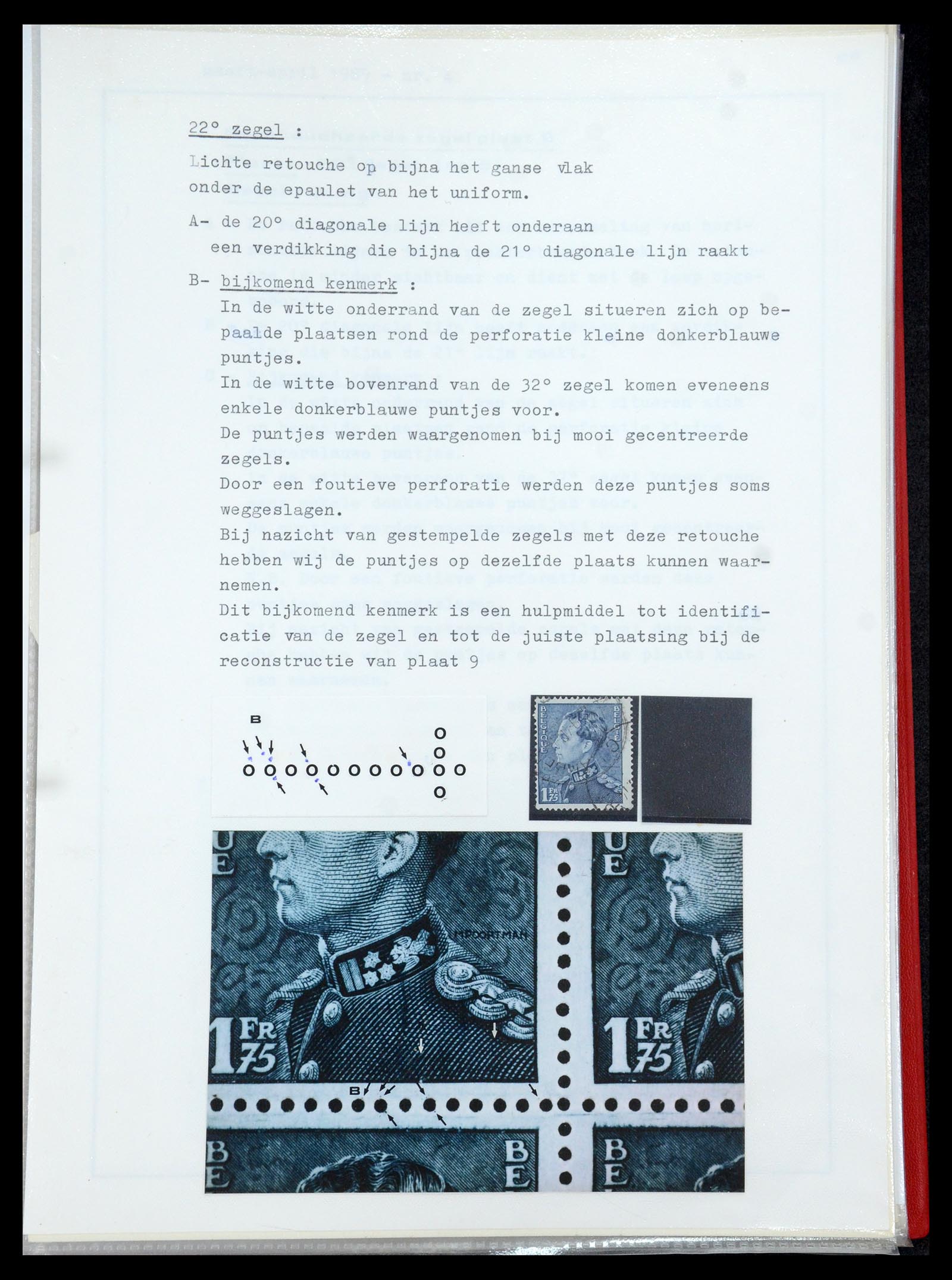 35908 013 - Postzegelverzameling 35908 België 1936-1951.