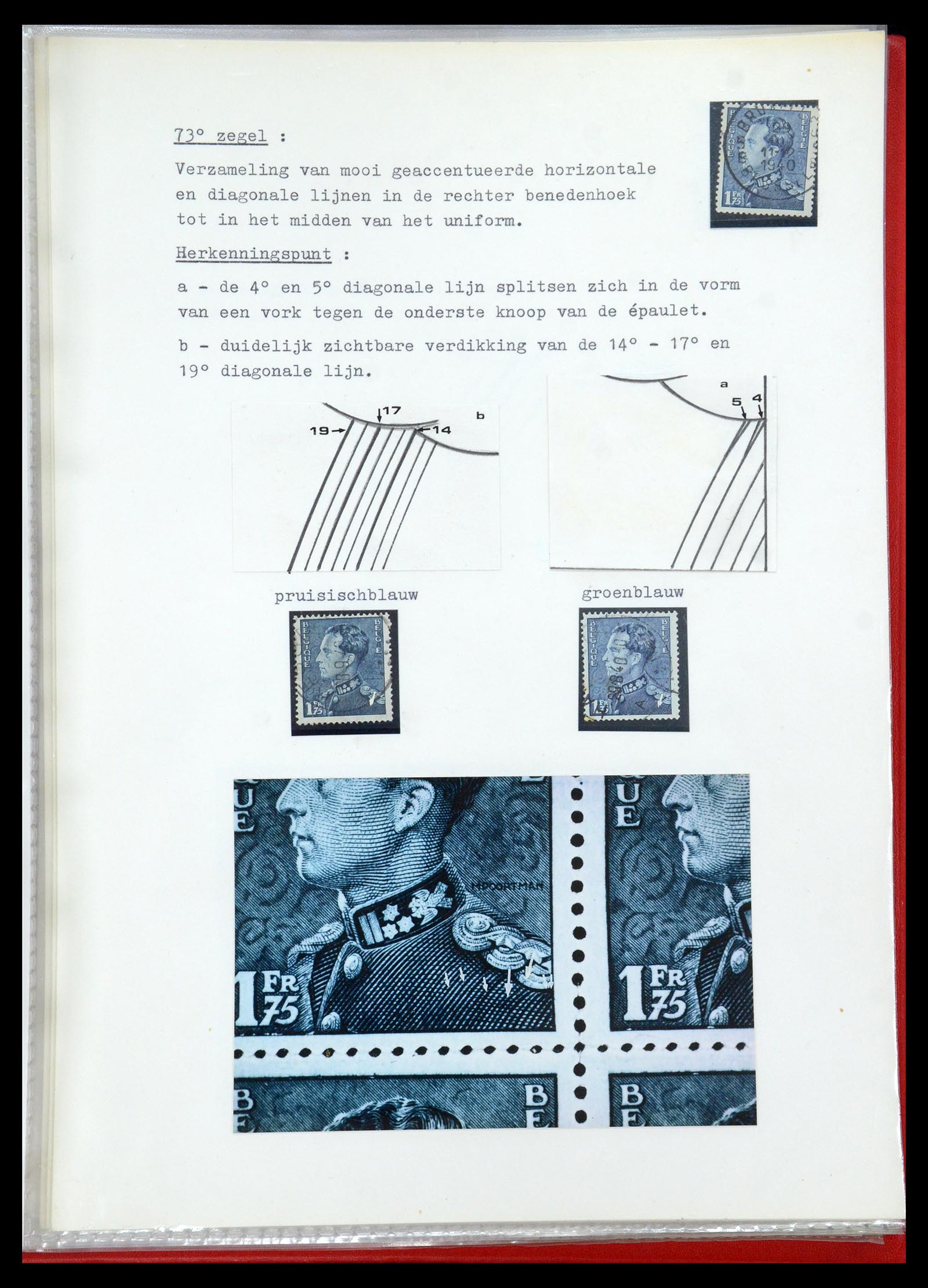 35908 018 - Postzegelverzameling 35908 België 1936-1951.