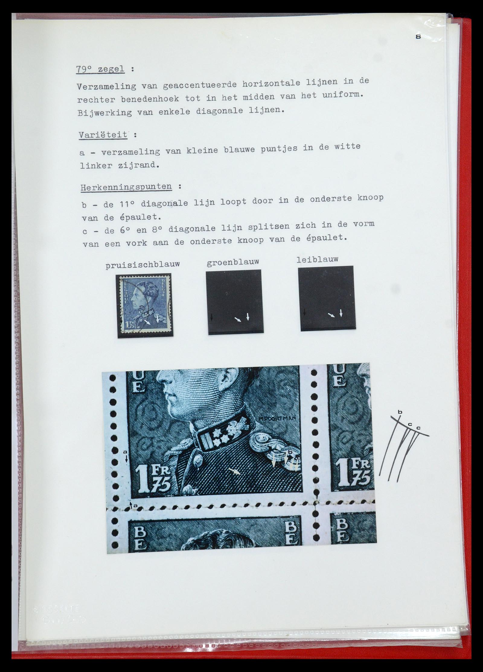 35908 024 - Stamp Collection 35908 Belgium 1936-1951.
