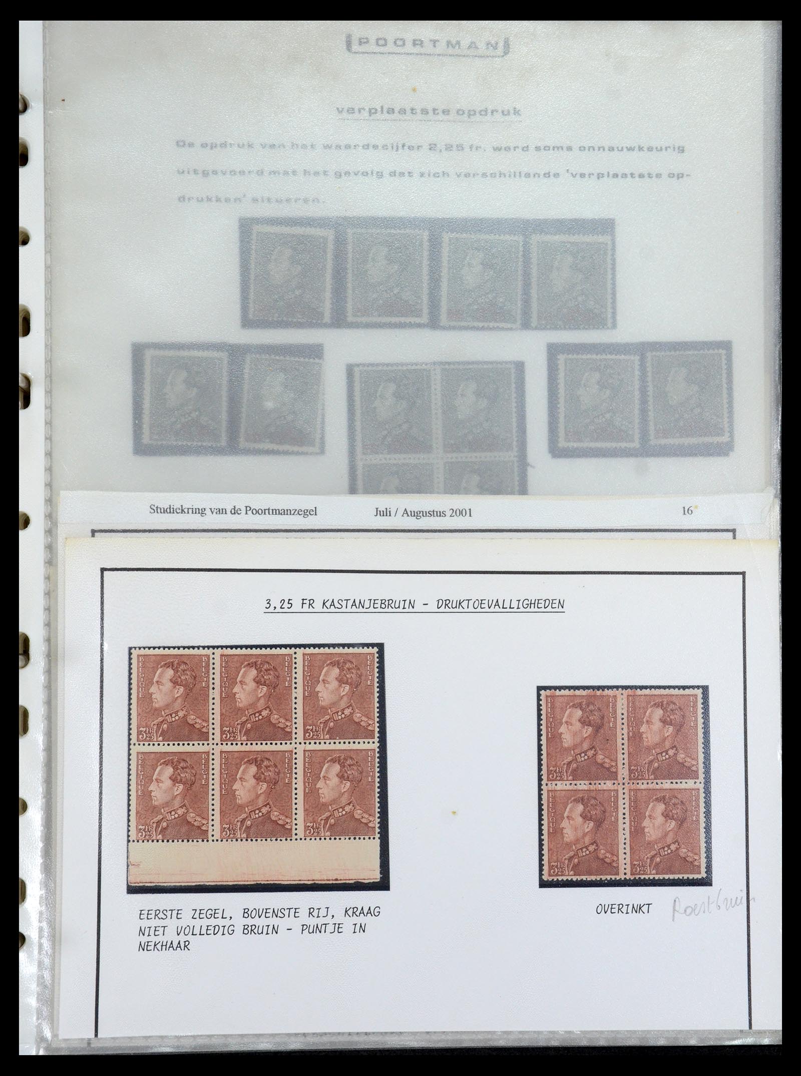 35908 029 - Postzegelverzameling 35908 België 1936-1951.
