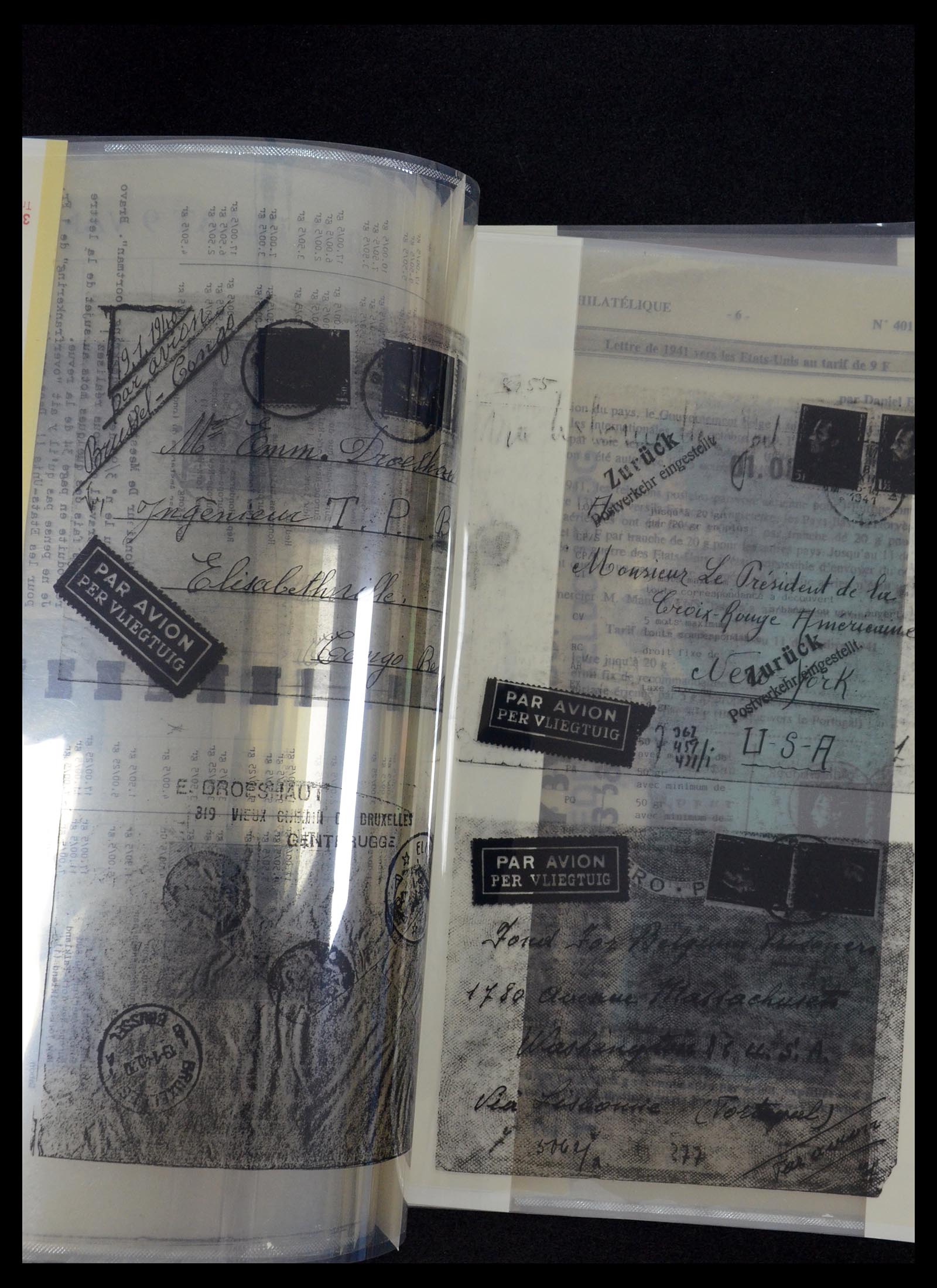 35908 044 - Postzegelverzameling 35908 België 1936-1951.