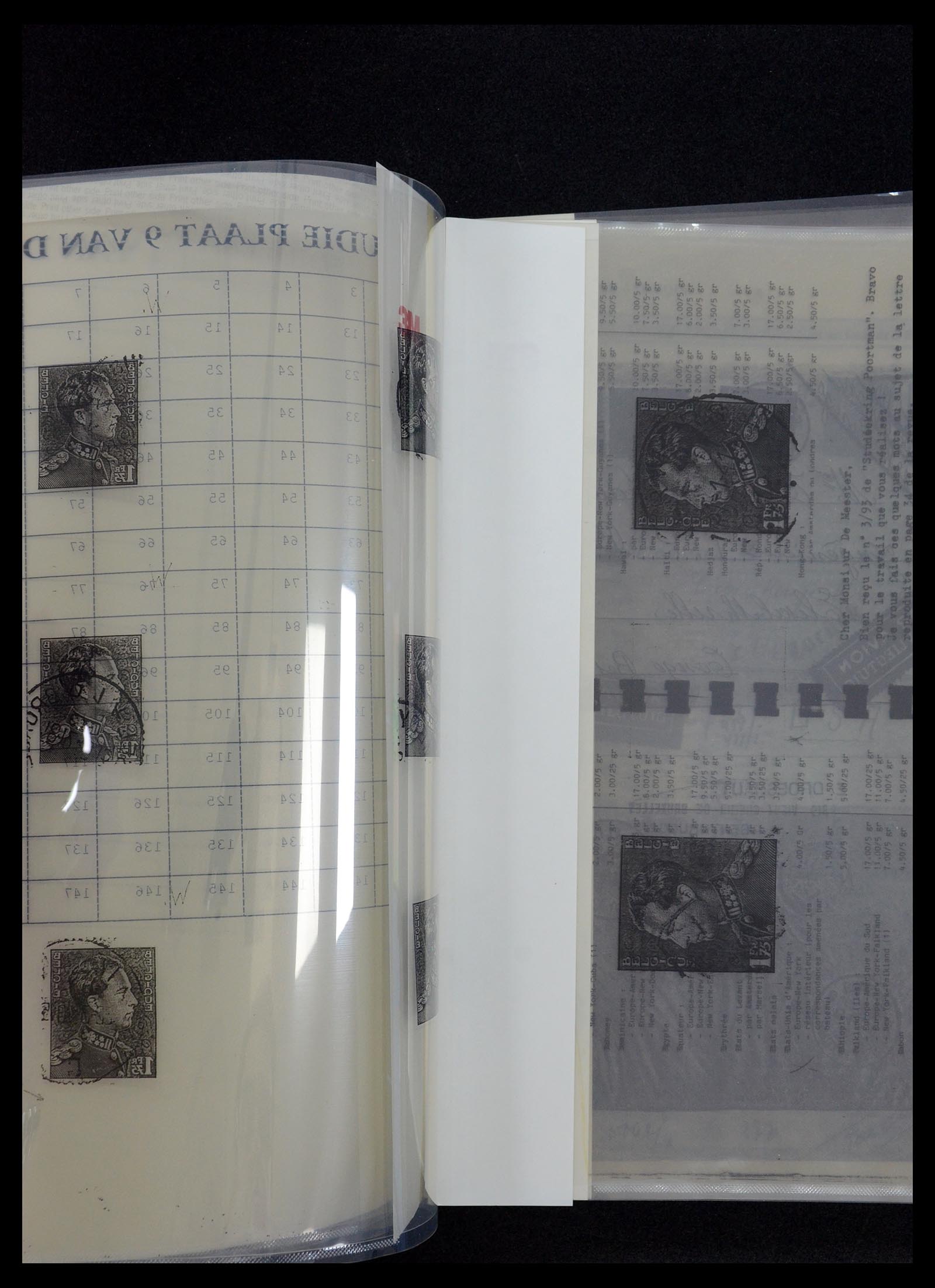 35908 045 - Postzegelverzameling 35908 België 1936-1951.