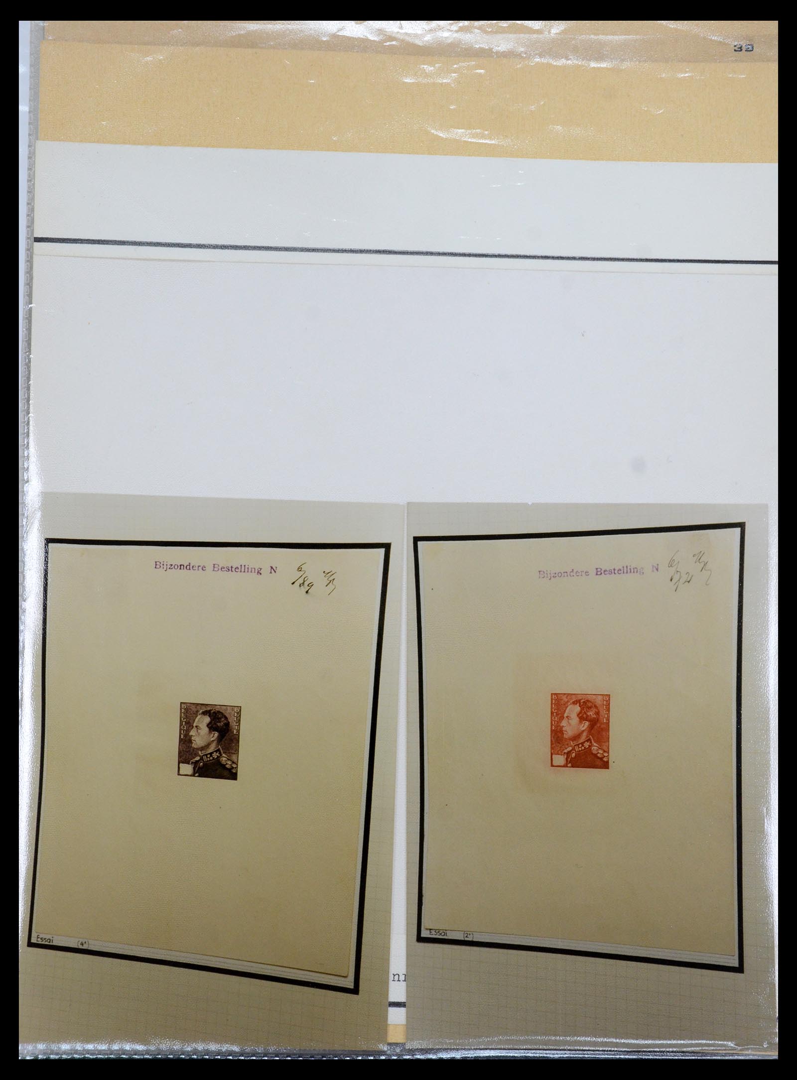 35908 067 - Postzegelverzameling 35908 België 1936-1951.