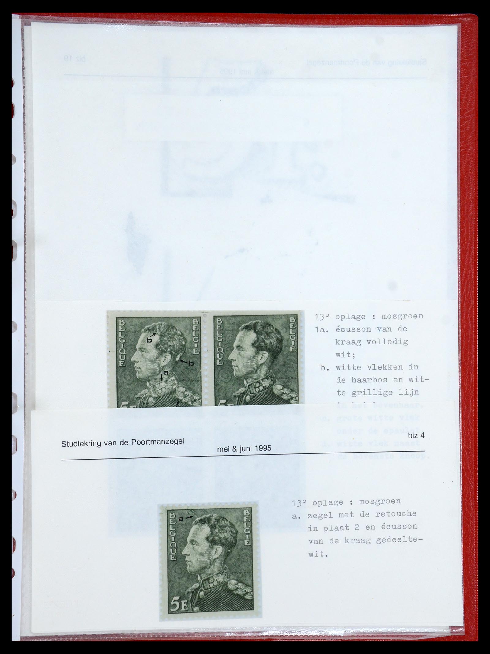 35908 092 - Postzegelverzameling 35908 België 1936-1951.