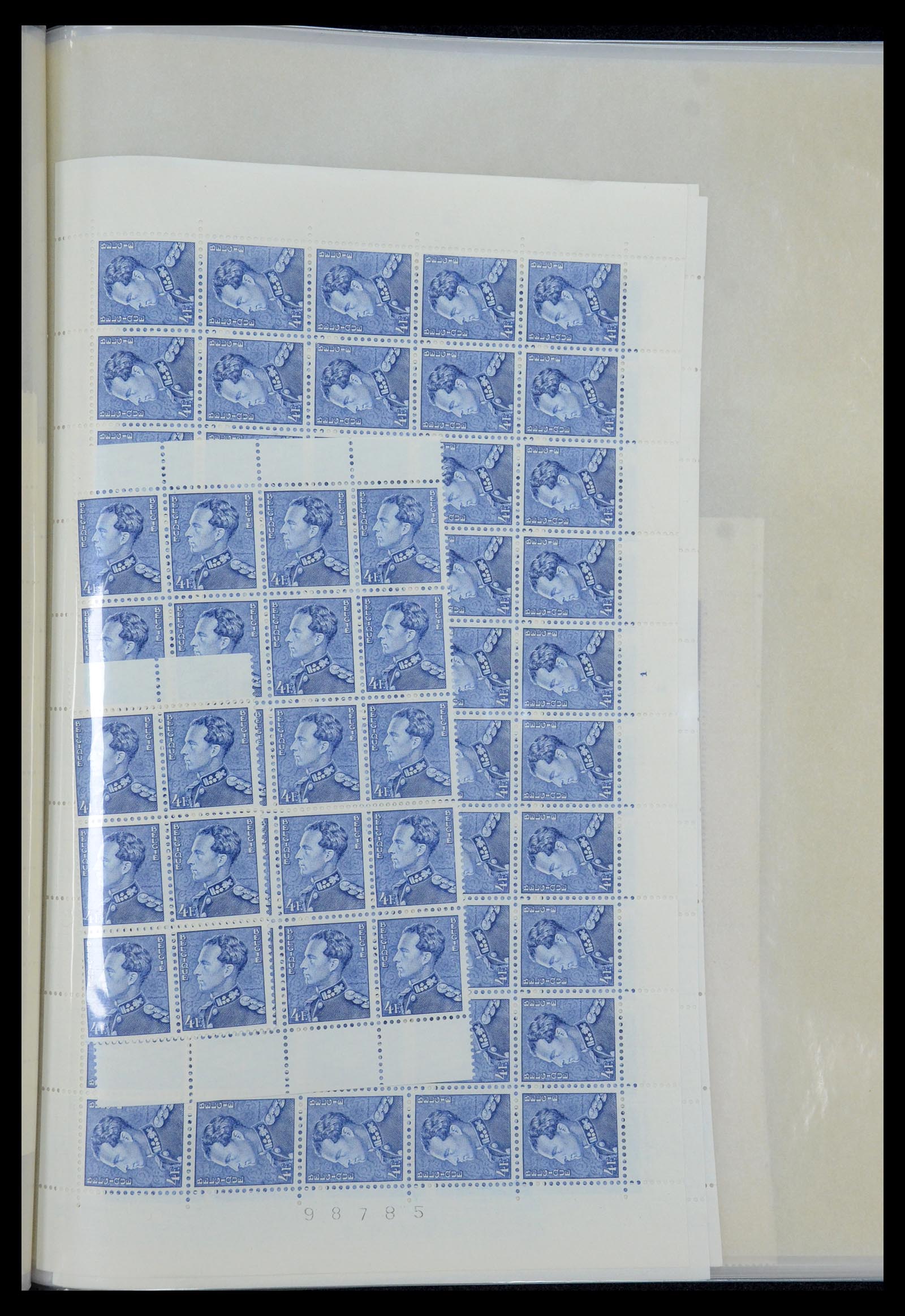 35908 094 - Stamp Collection 35908 Belgium 1936-1951.