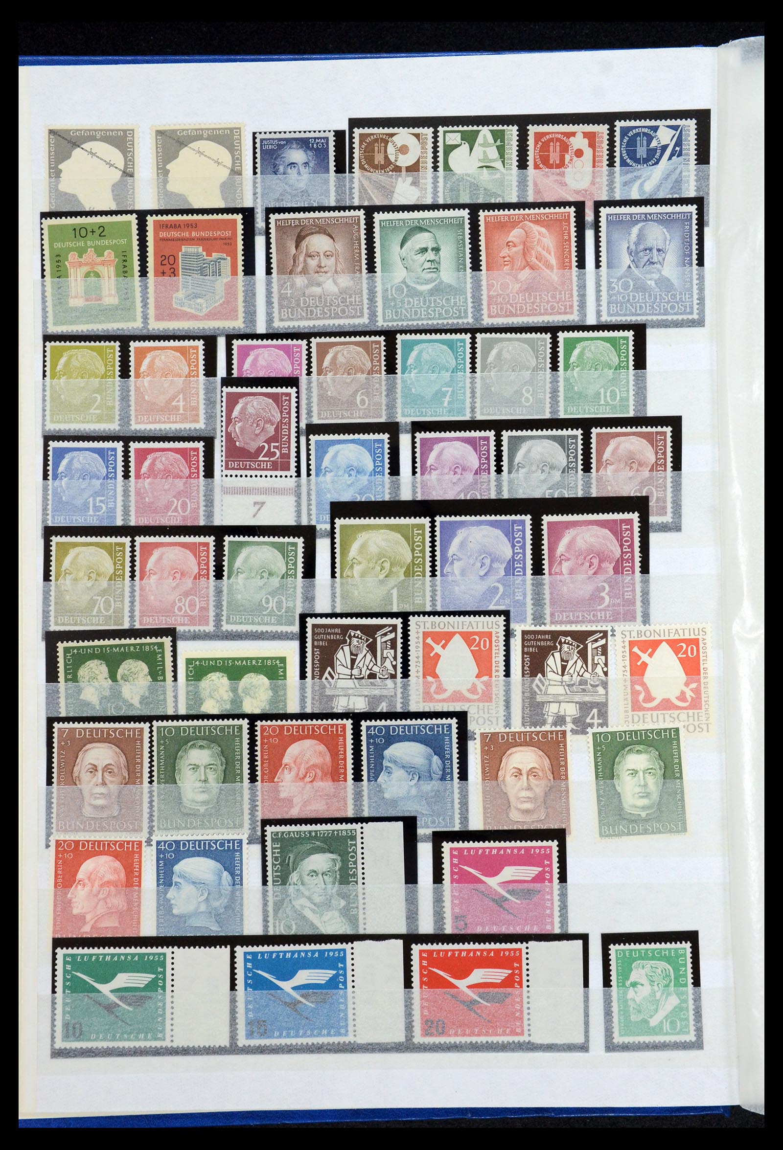 35909 002 - Postzegelverzameling 35909 Bundespost 1949-2000.