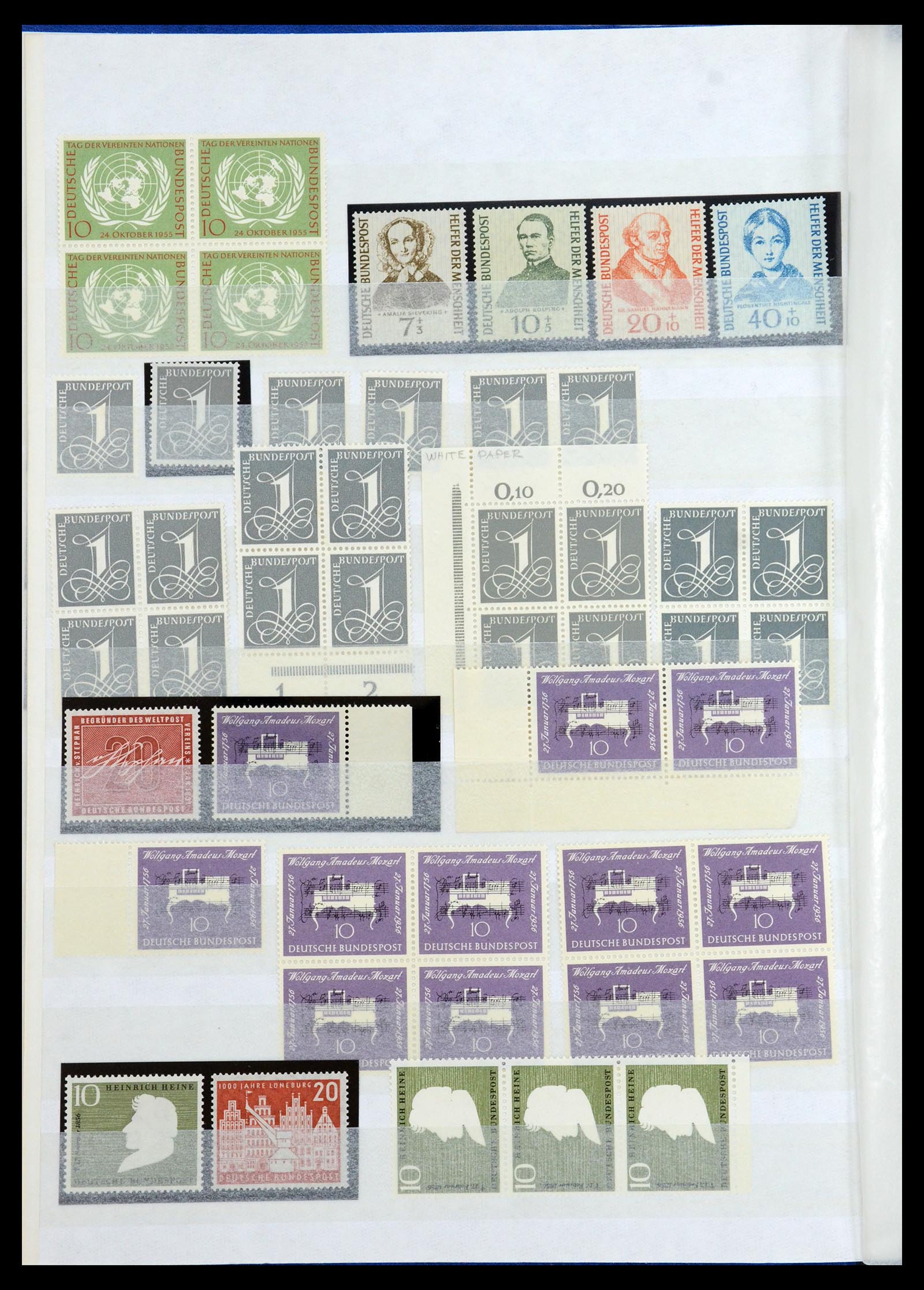 35909 004 - Postzegelverzameling 35909 Bundespost 1949-2000.
