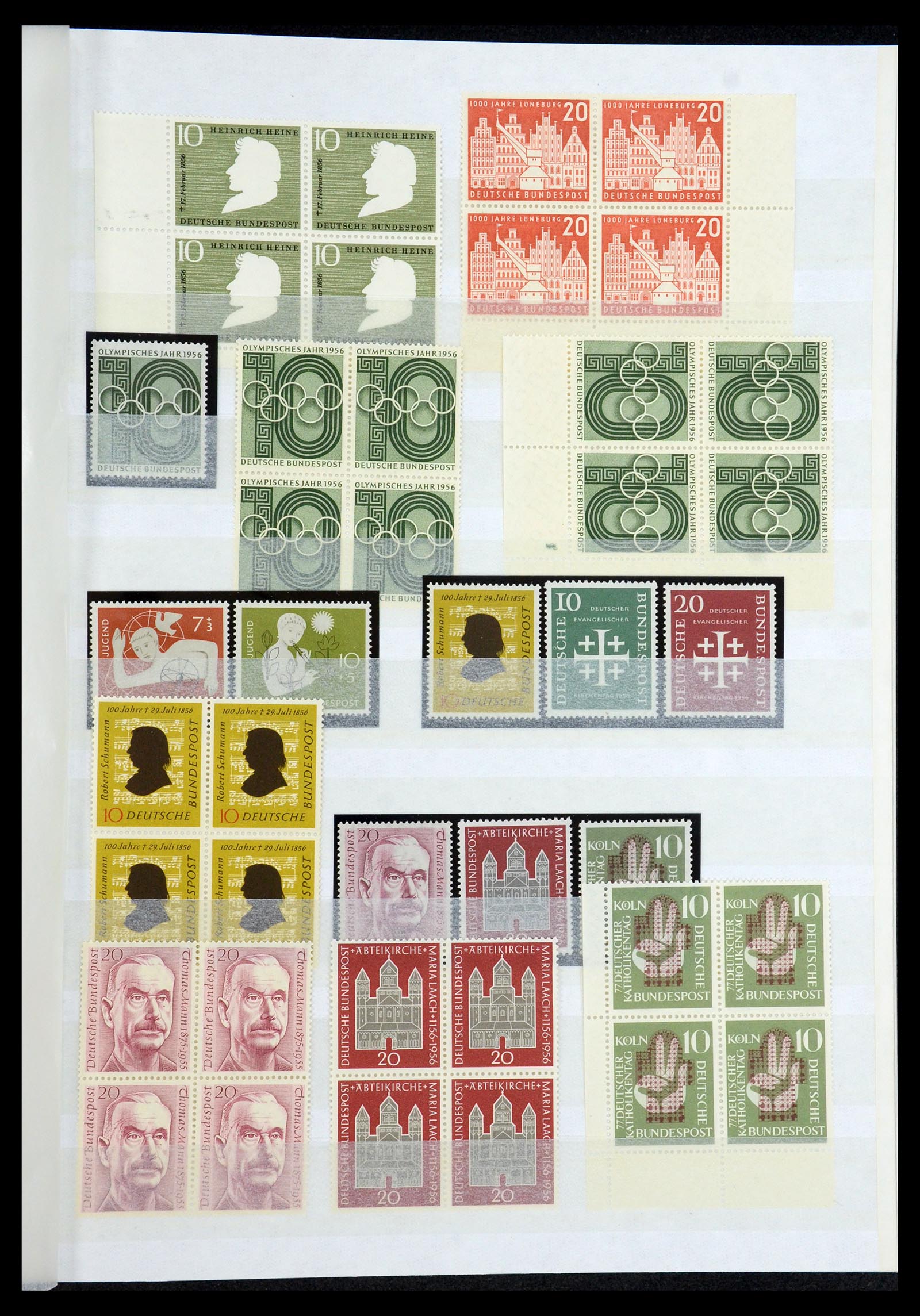 35909 005 - Postzegelverzameling 35909 Bundespost 1949-2000.
