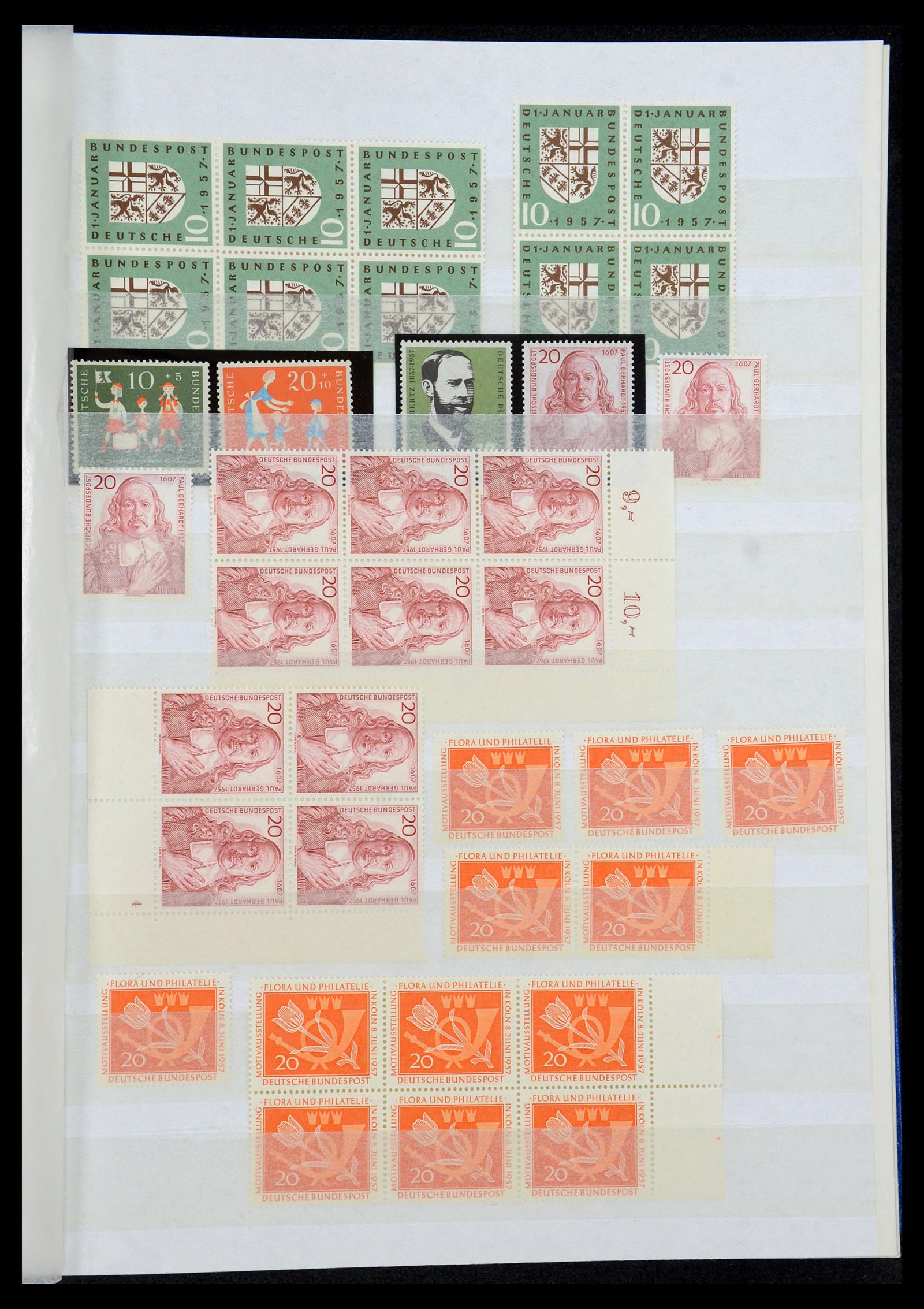 35909 007 - Postzegelverzameling 35909 Bundespost 1949-2000.