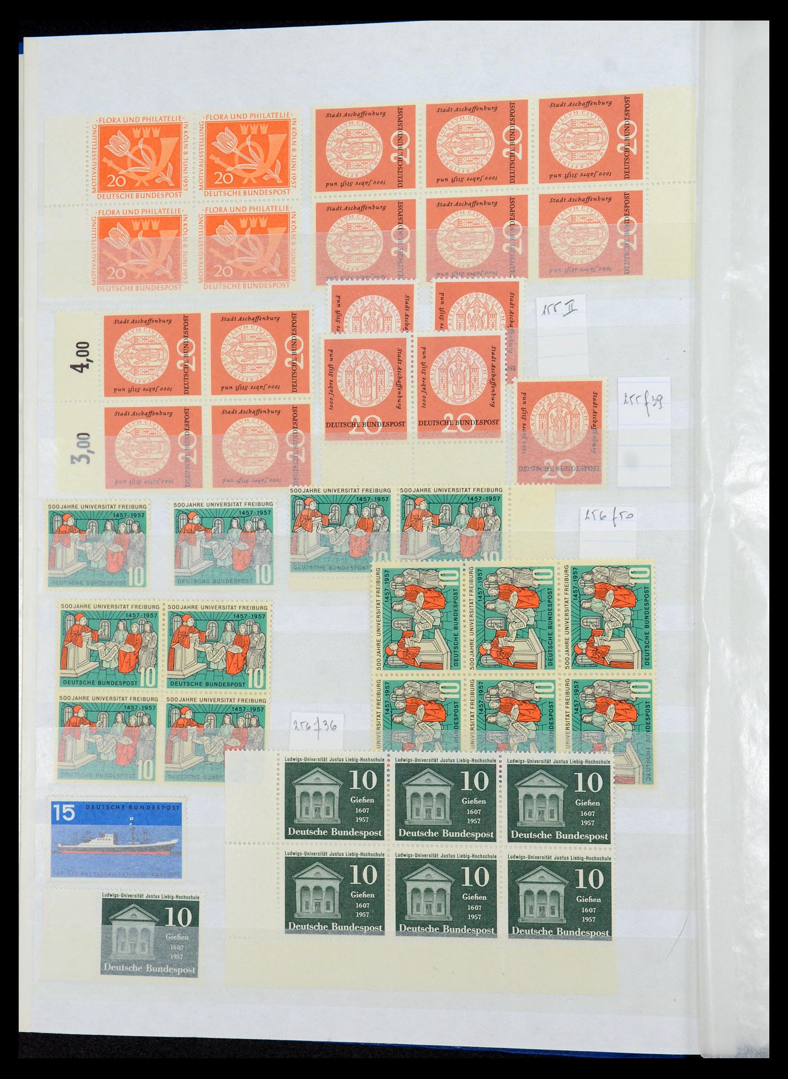 35909 008 - Postzegelverzameling 35909 Bundespost 1949-2000.