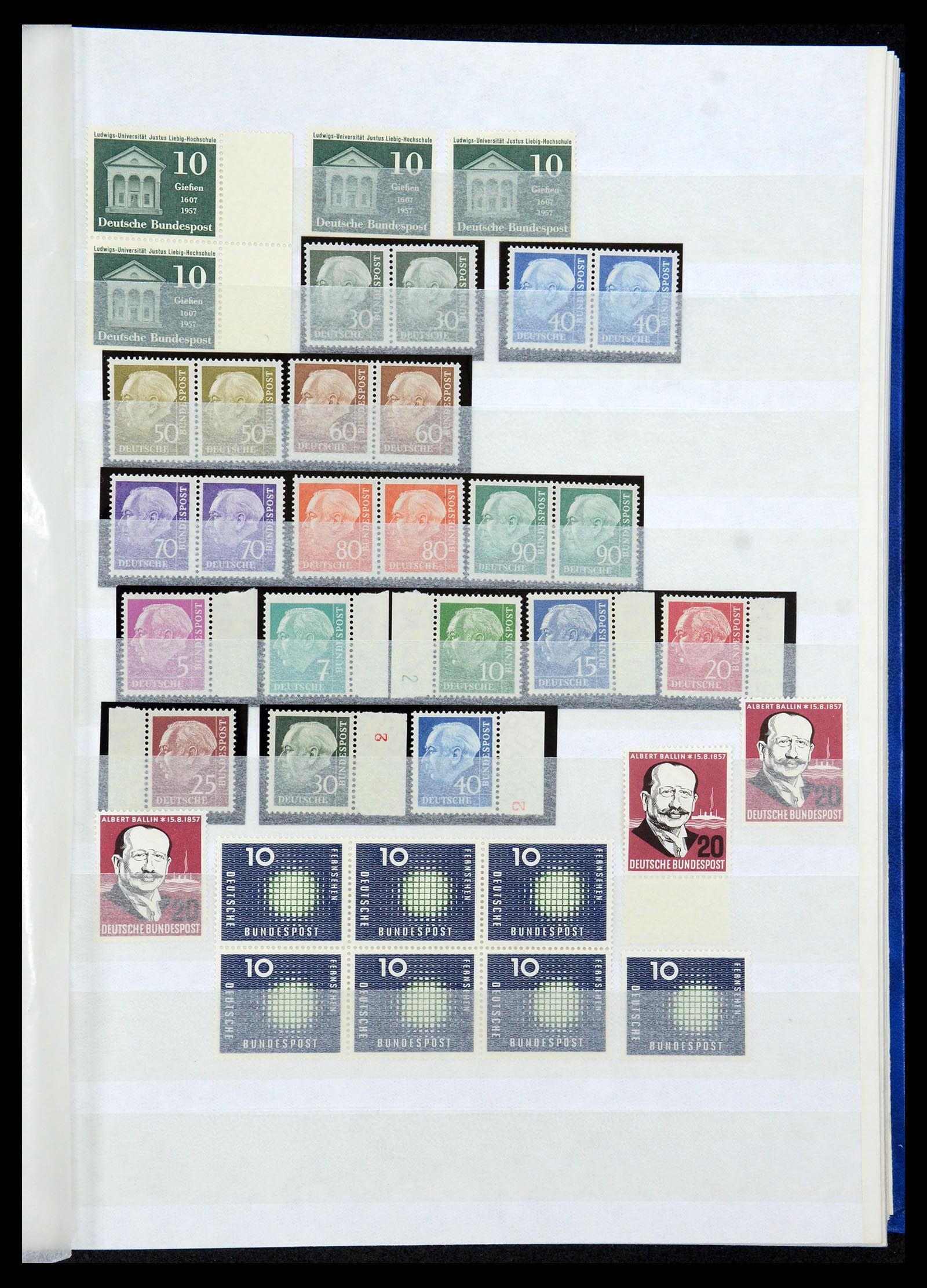 35909 009 - Postzegelverzameling 35909 Bundespost 1949-2000.