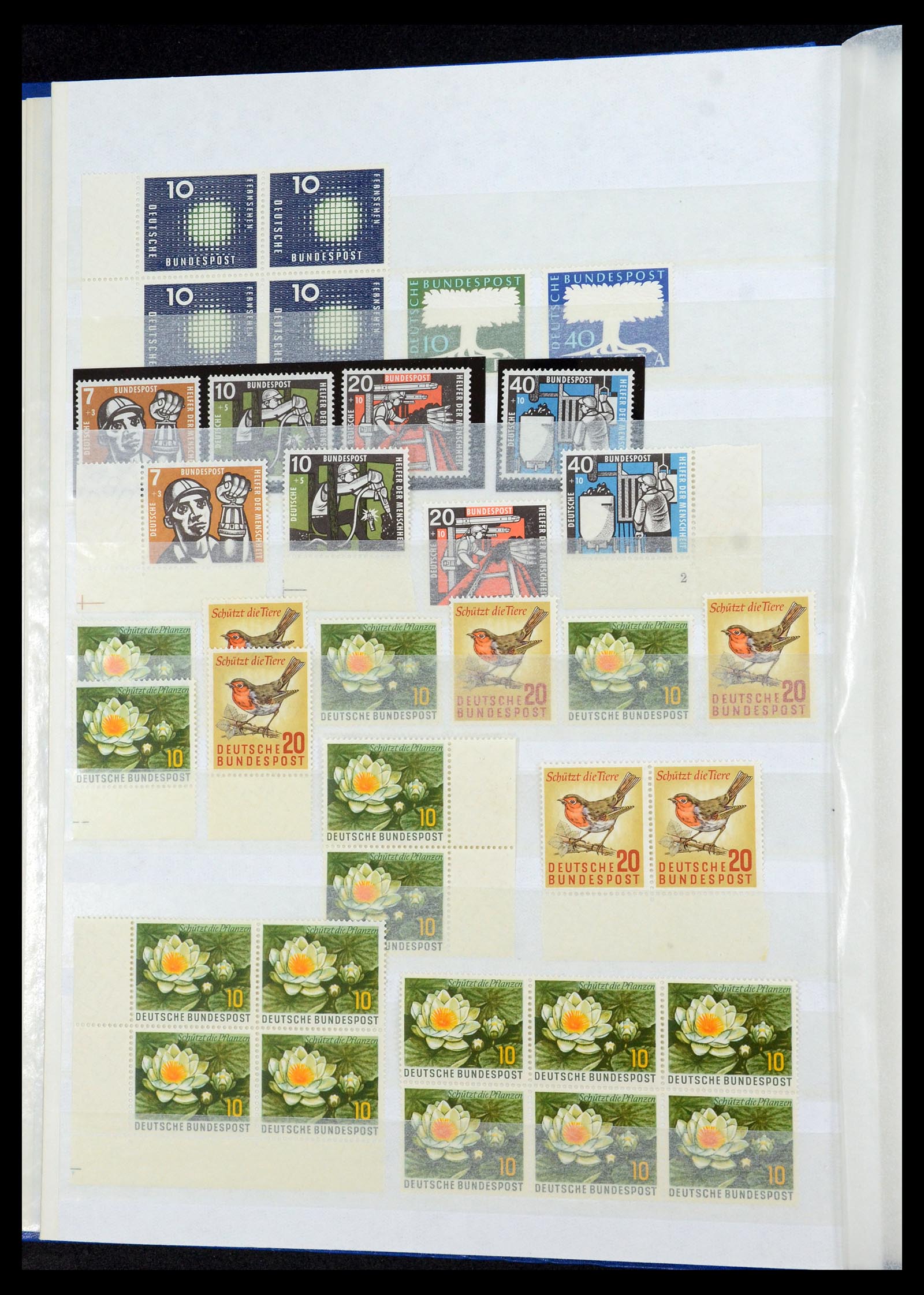 35909 010 - Postzegelverzameling 35909 Bundespost 1949-2000.