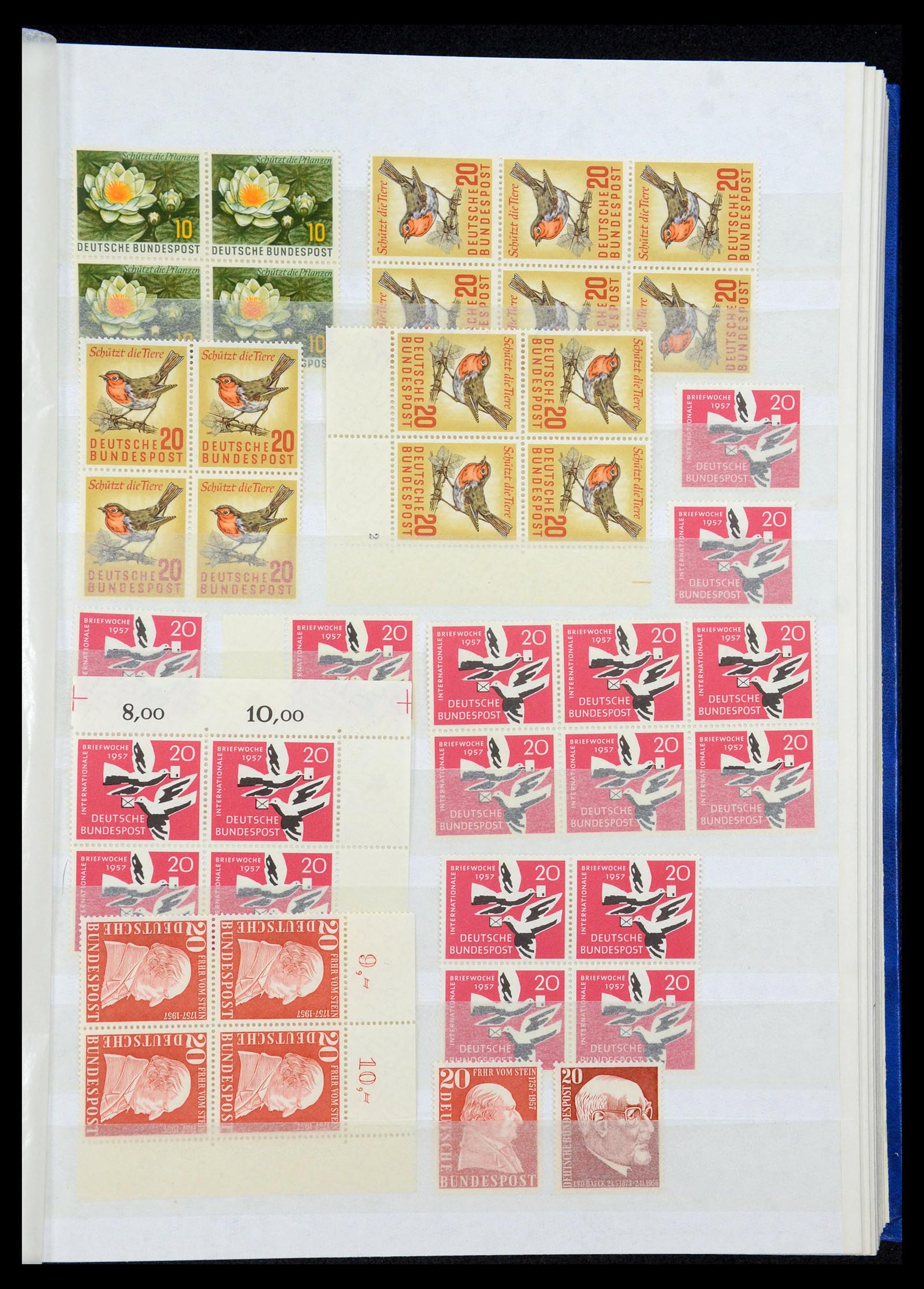 35909 011 - Postzegelverzameling 35909 Bundespost 1949-2000.