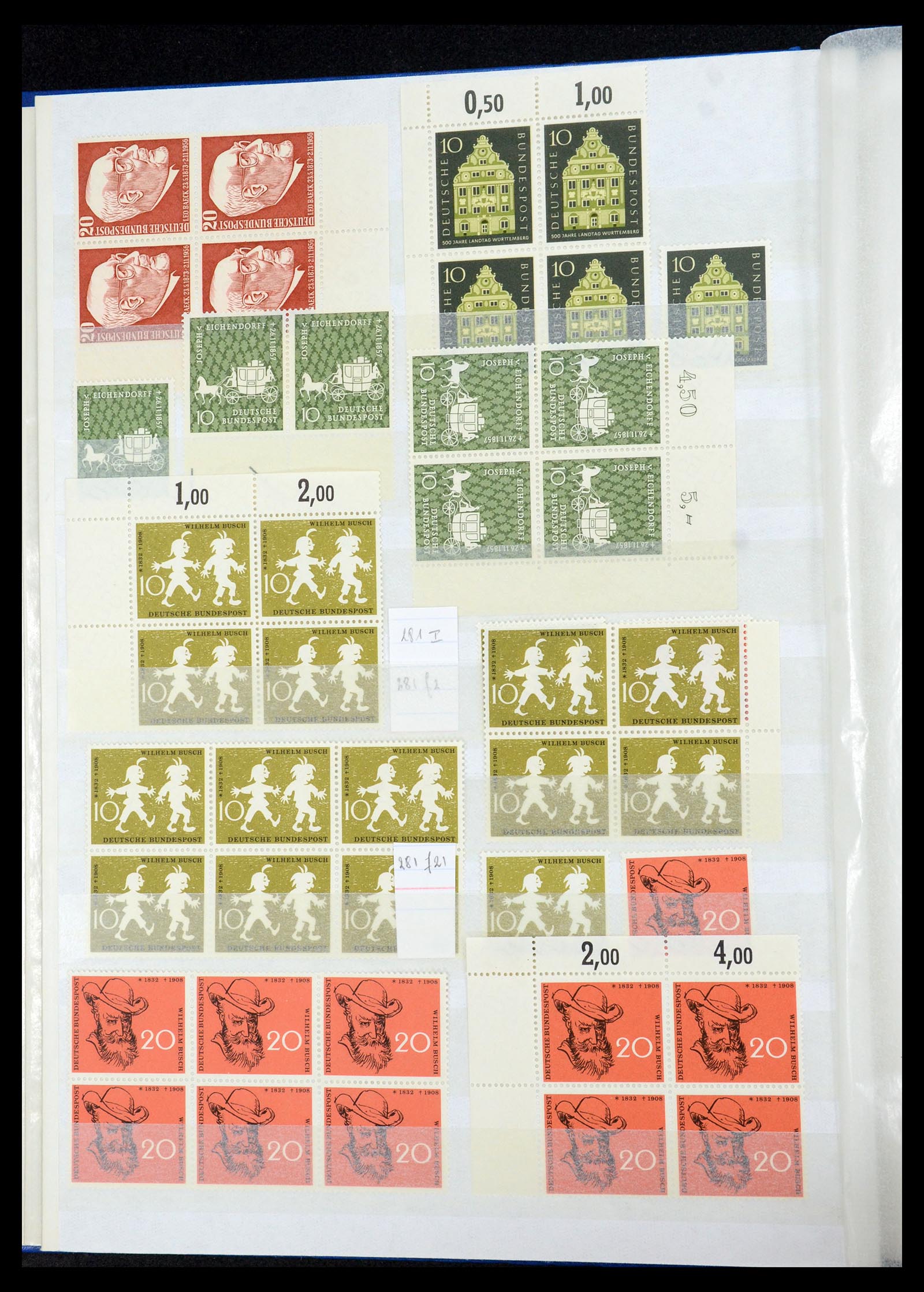 35909 012 - Postzegelverzameling 35909 Bundespost 1949-2000.