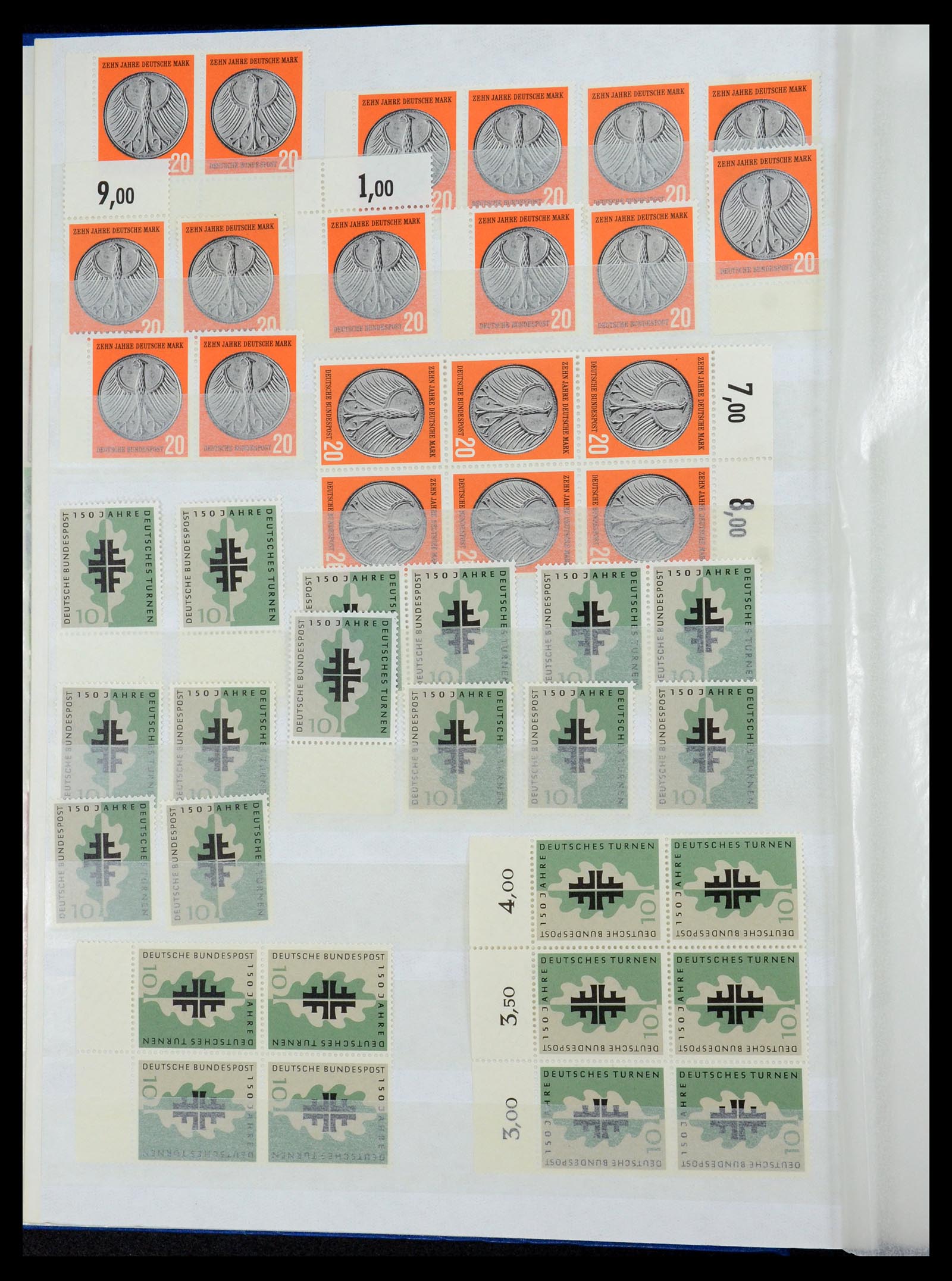 35909 016 - Postzegelverzameling 35909 Bundespost 1949-2000.