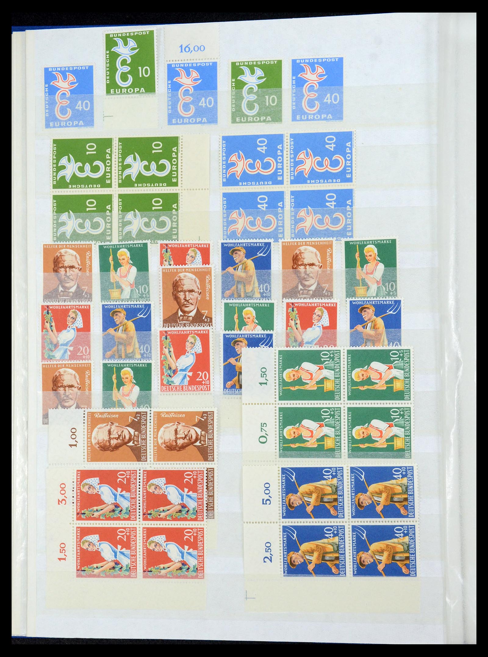35909 018 - Postzegelverzameling 35909 Bundespost 1949-2000.