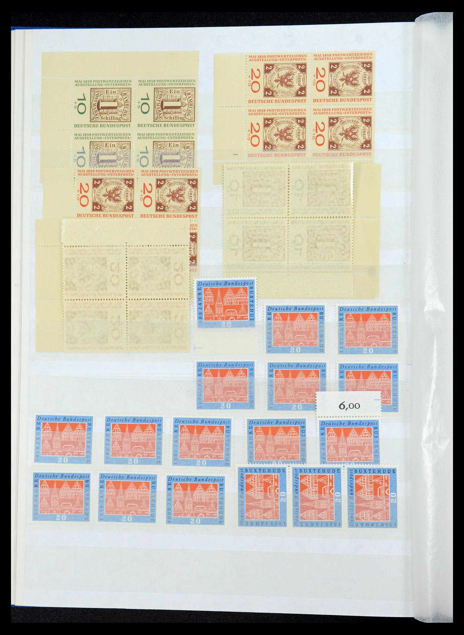 35909 022 - Postzegelverzameling 35909 Bundespost 1949-2000.