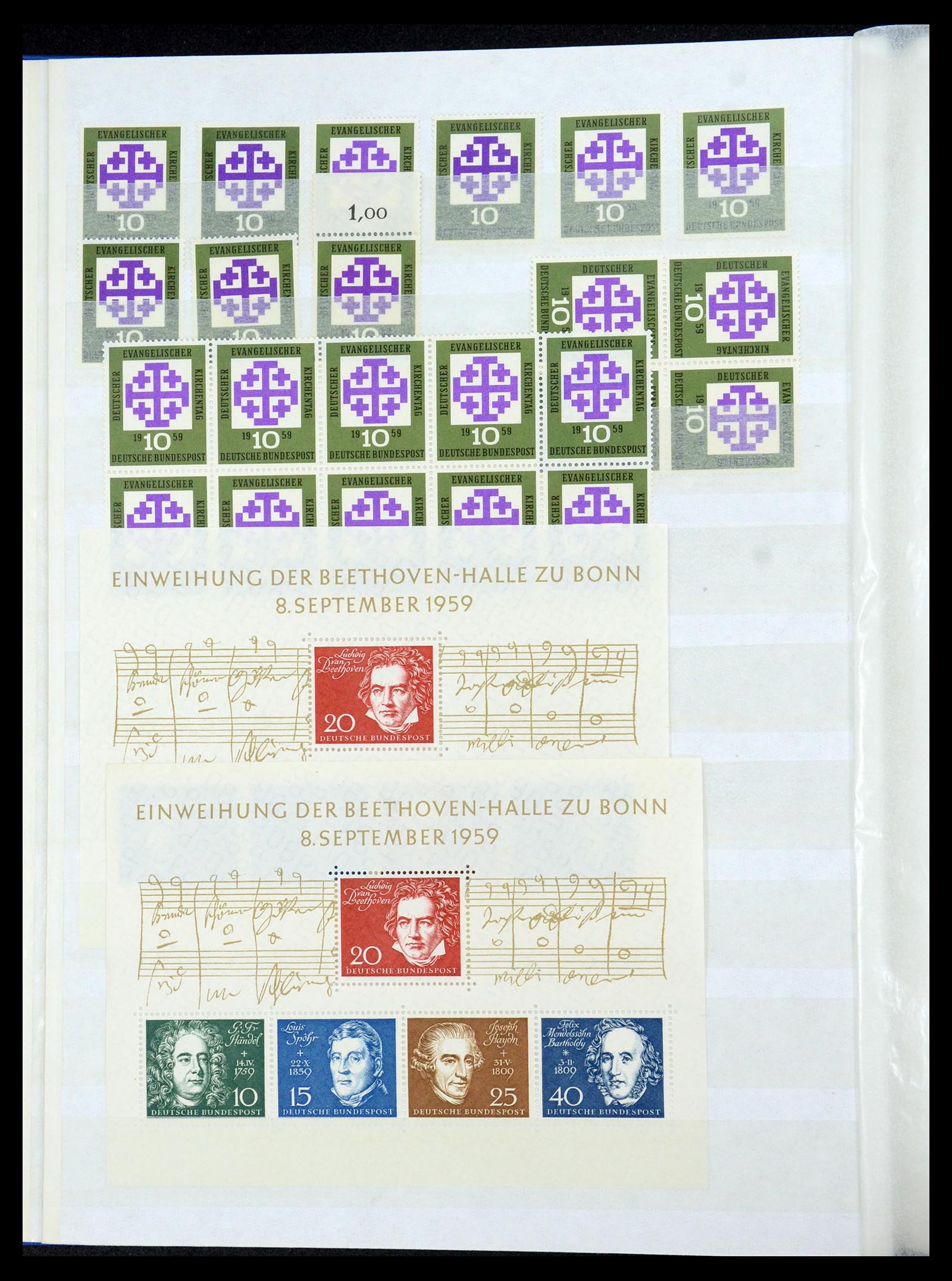 35909 024 - Postzegelverzameling 35909 Bundespost 1949-2000.