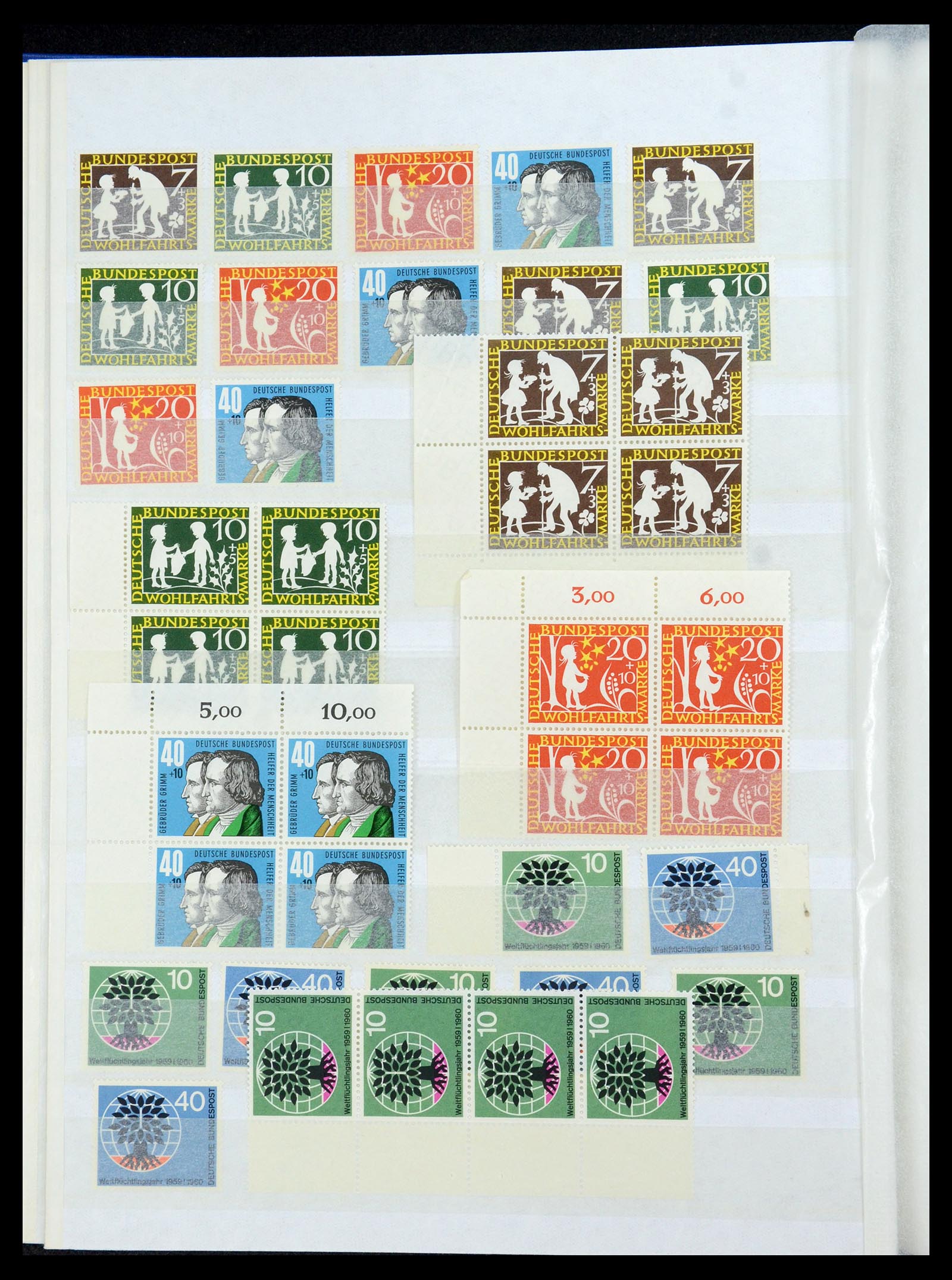 35909 026 - Postzegelverzameling 35909 Bundespost 1949-2000.
