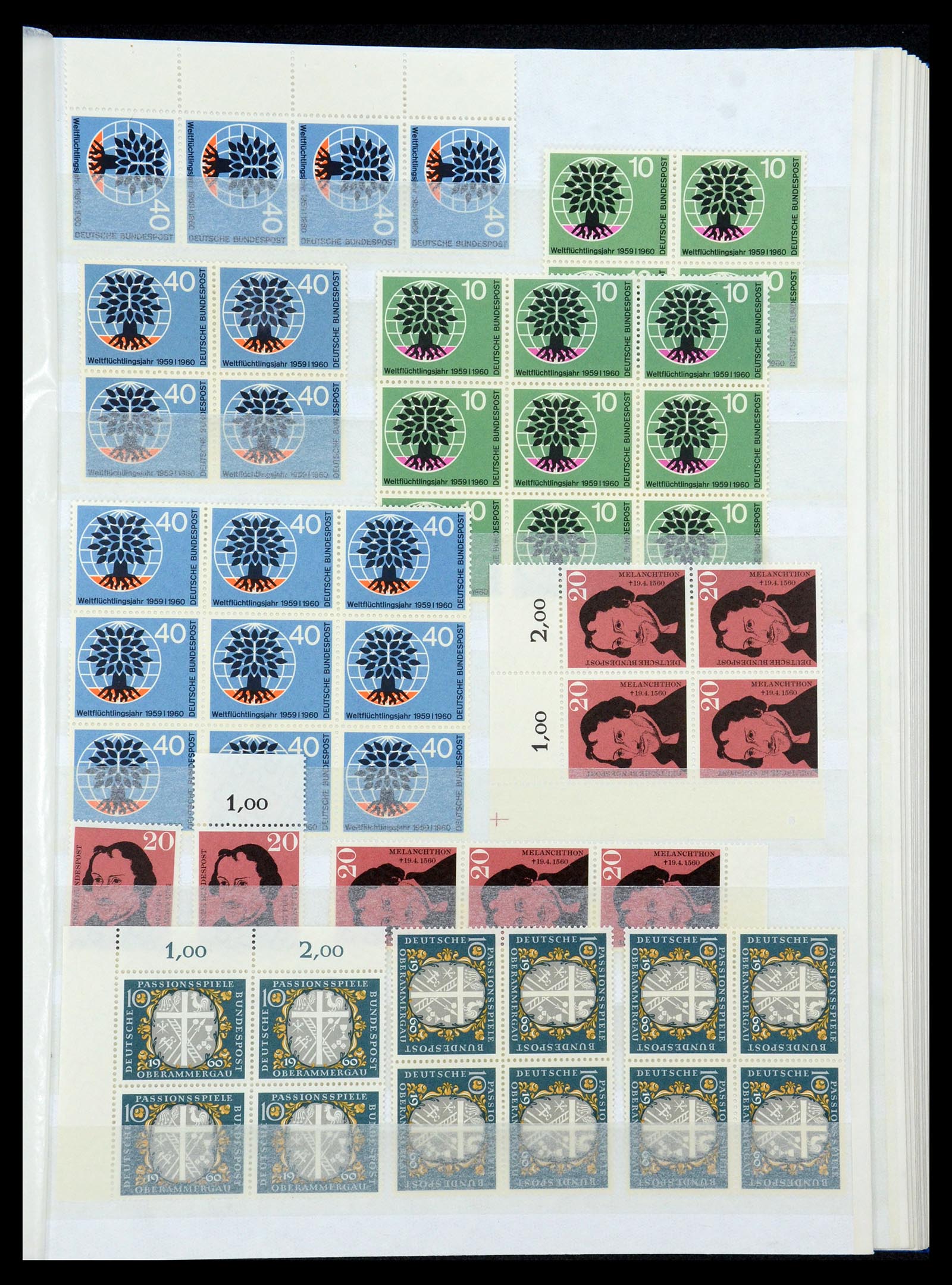 35909 027 - Postzegelverzameling 35909 Bundespost 1949-2000.
