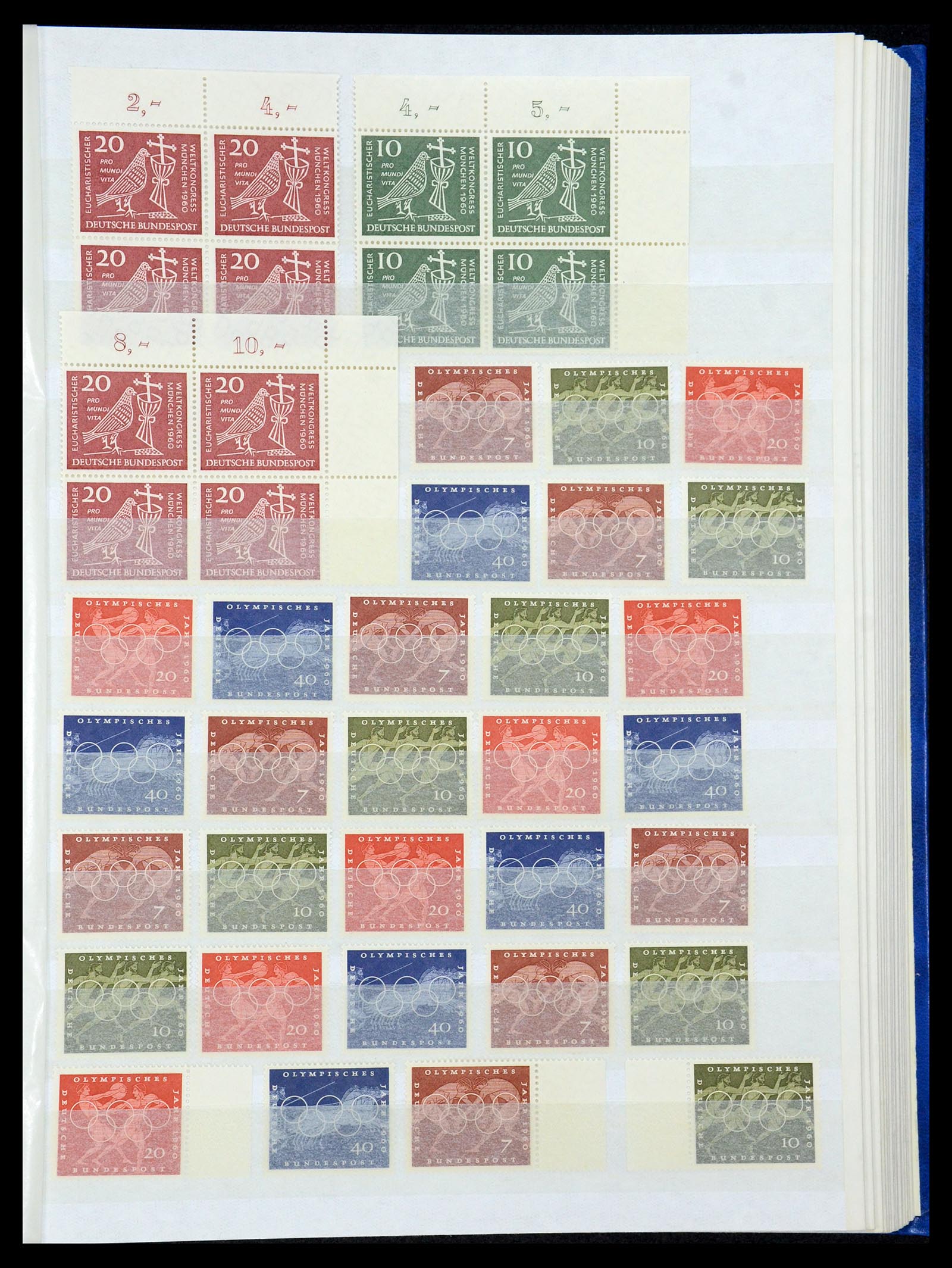 35909 029 - Postzegelverzameling 35909 Bundespost 1949-2000.