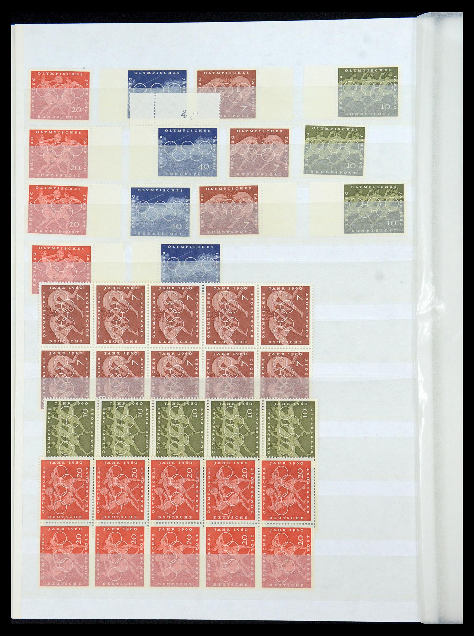 35909 030 - Postzegelverzameling 35909 Bundespost 1949-2000.