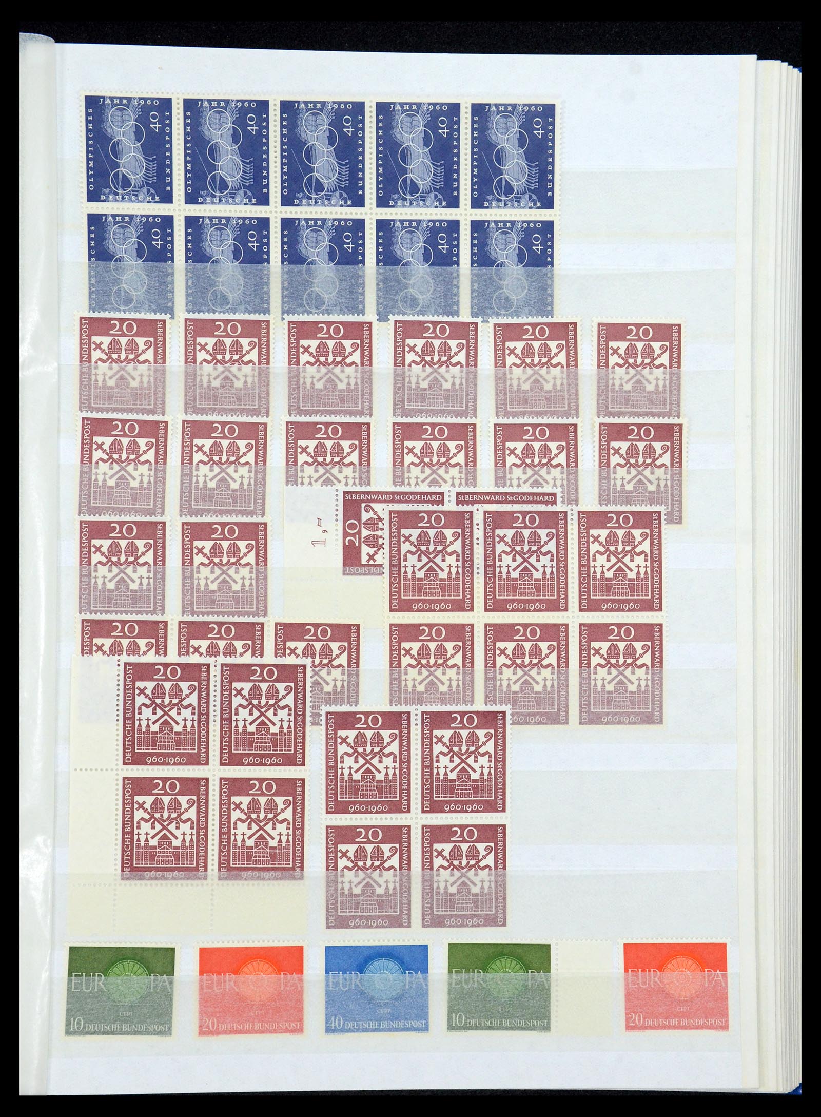 35909 031 - Postzegelverzameling 35909 Bundespost 1949-2000.