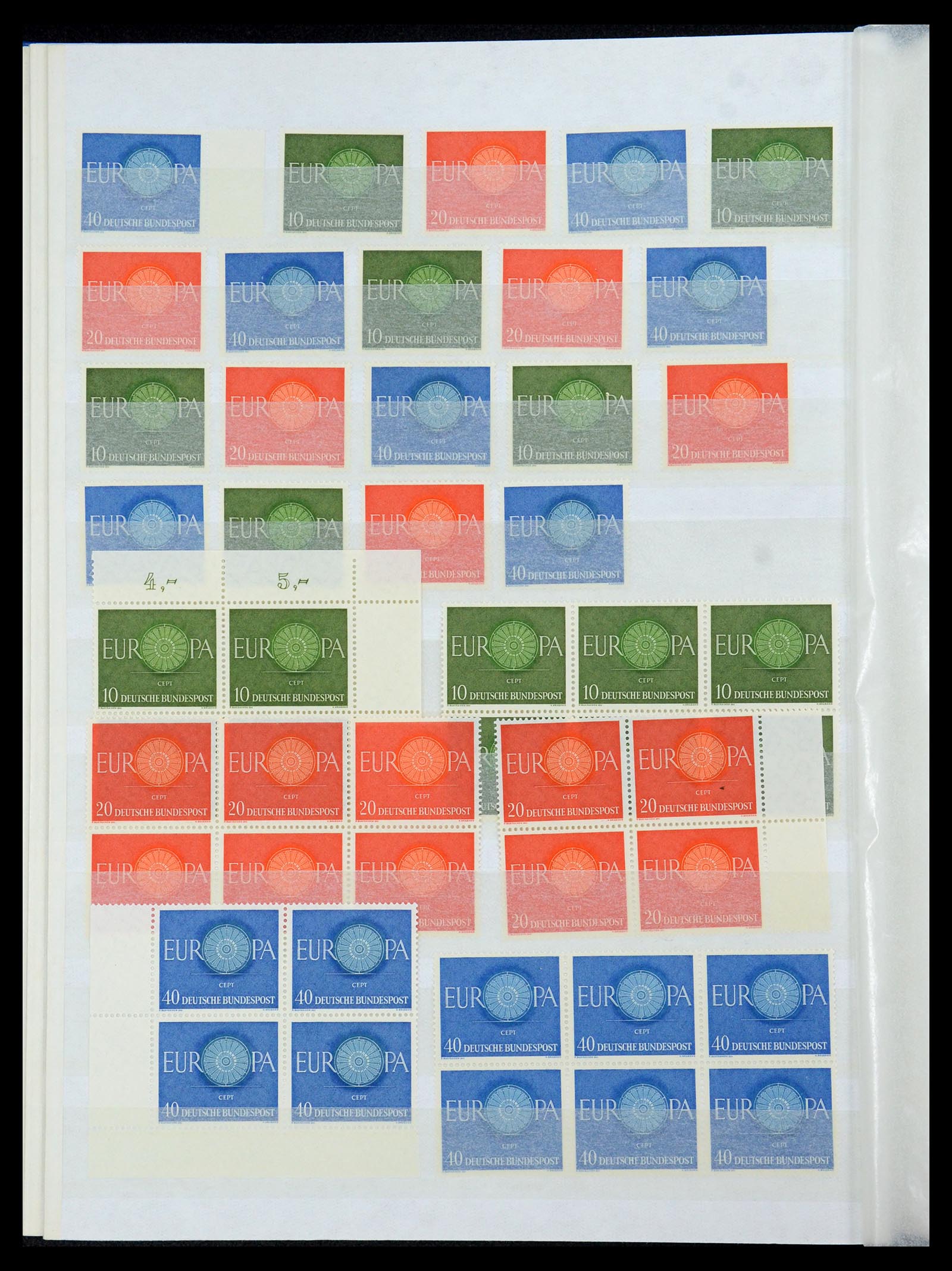 35909 032 - Postzegelverzameling 35909 Bundespost 1949-2000.