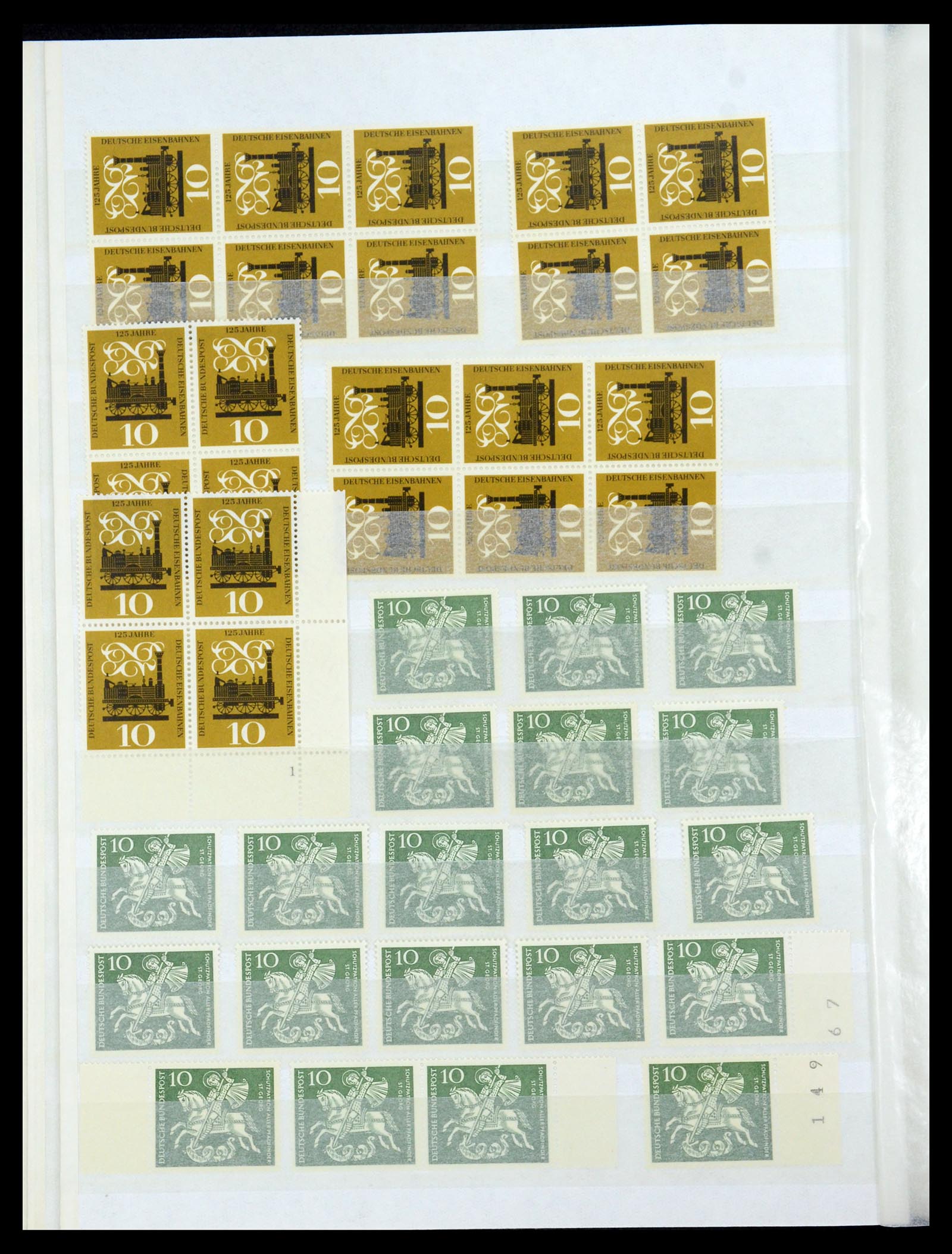 35909 034 - Postzegelverzameling 35909 Bundespost 1949-2000.